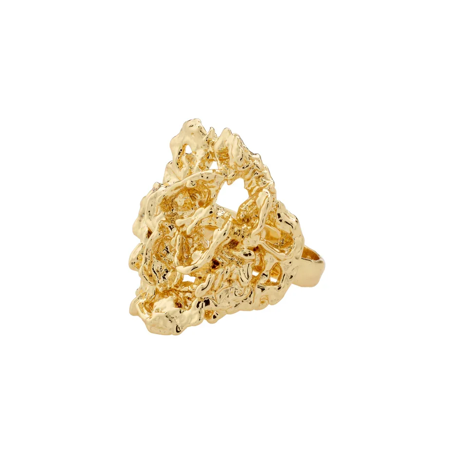 ACT gold-plated ring