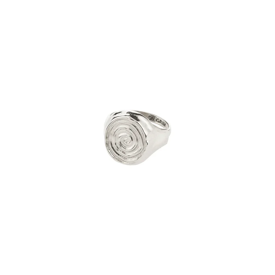 AIR silver-plated ring