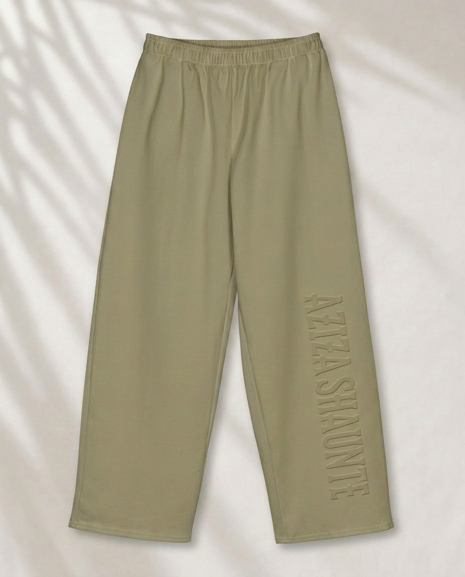 Soft Tones Era Wide-Leg Pants
