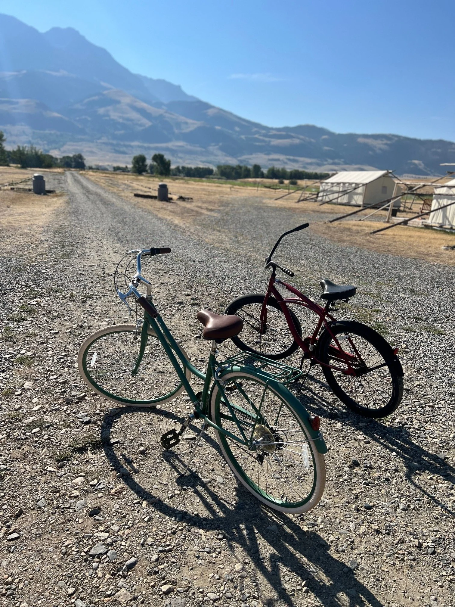 Cruising bikes for guest use