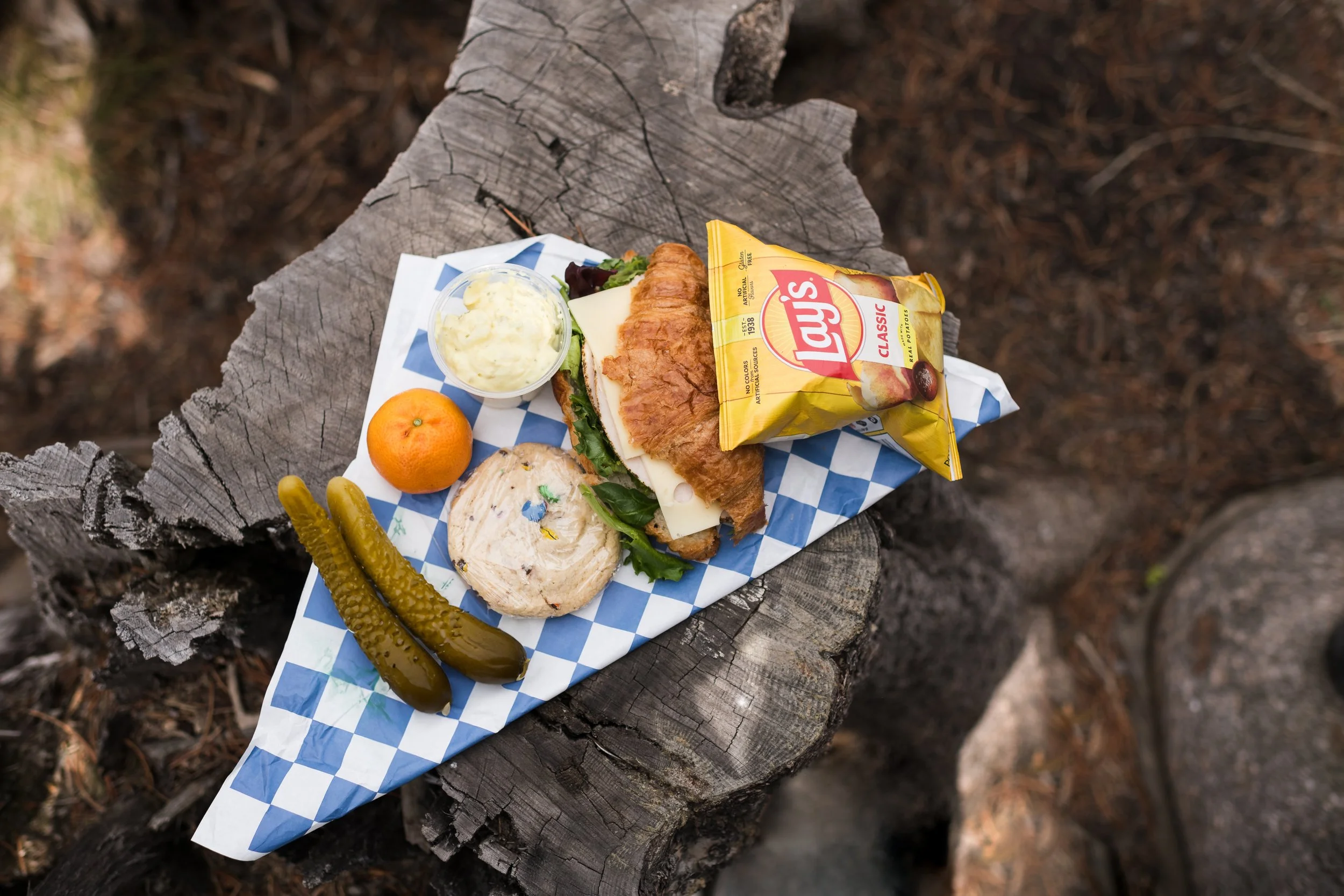 Lunch at Yellowstone Dreamin Retreat