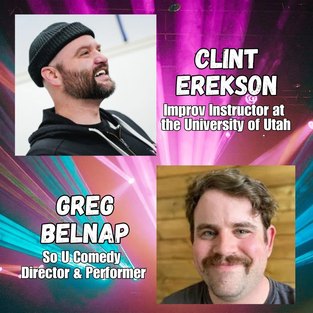 You look like you could use a good laugh! @bub_rubb  and @gregbelnap1990 will be joining us tonight, so we'll see you at 8pm!
#cedarcity #LiveTheatre #FridayPlans #suutbirds #thingstodo #435locals @435locals