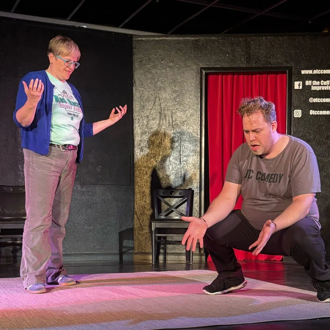 TONIGHT is the Summer Premiere of OTC! Laughs! Fun! Surprises! Maybe TJ doing a weird voice (who knows, it's improv!)! See you at 8pm!
#suutbirds #otccomedy #cedarcity #livetheatre #FridayPlans #thingstodo