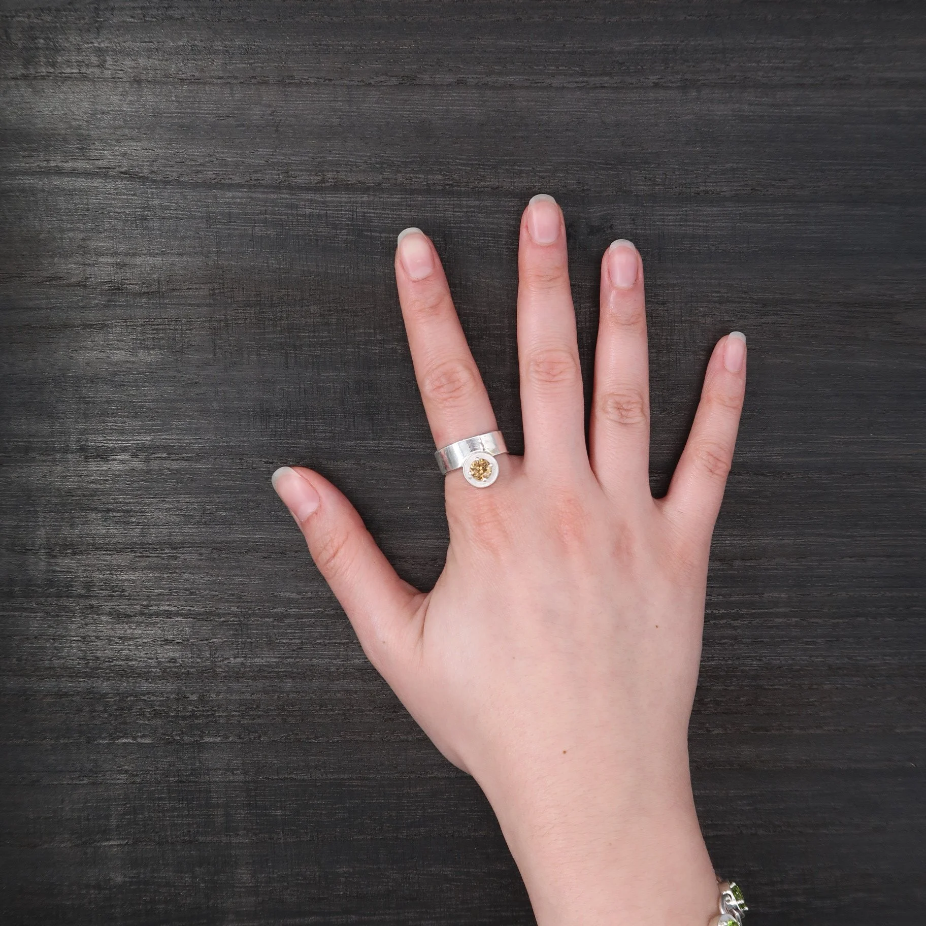 R1 Ring in Sterling Silver