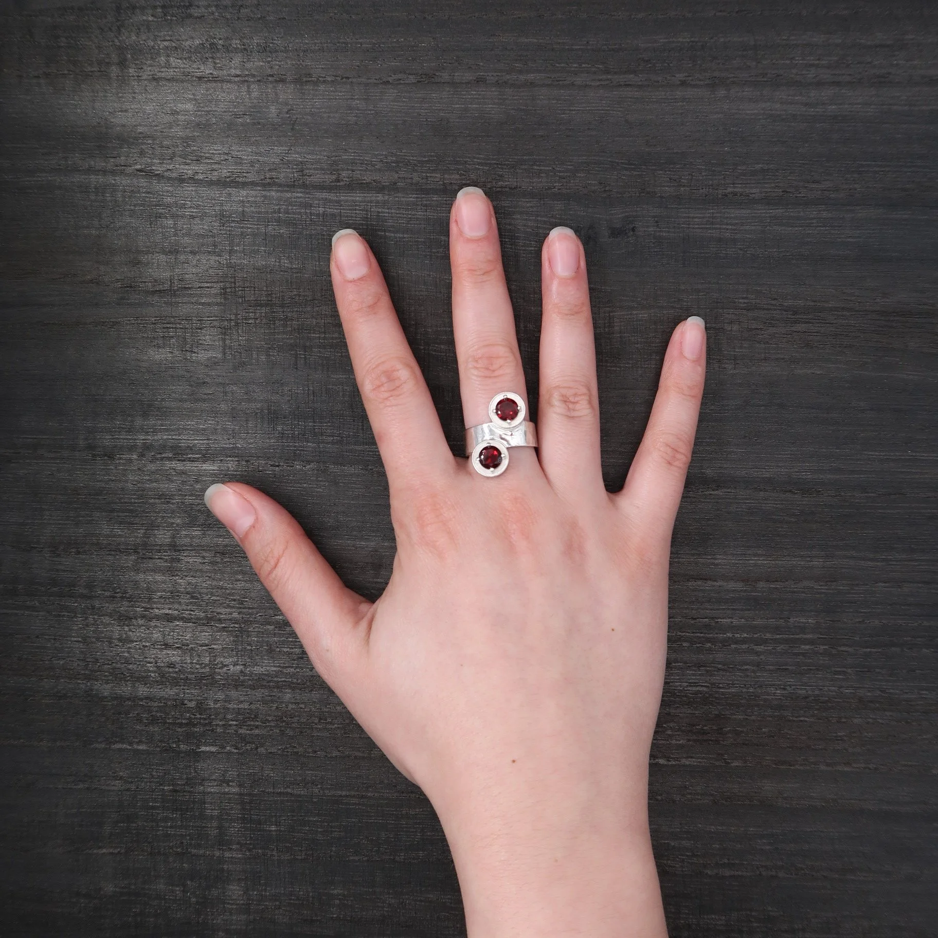 R2 Ring in Sterling Silver