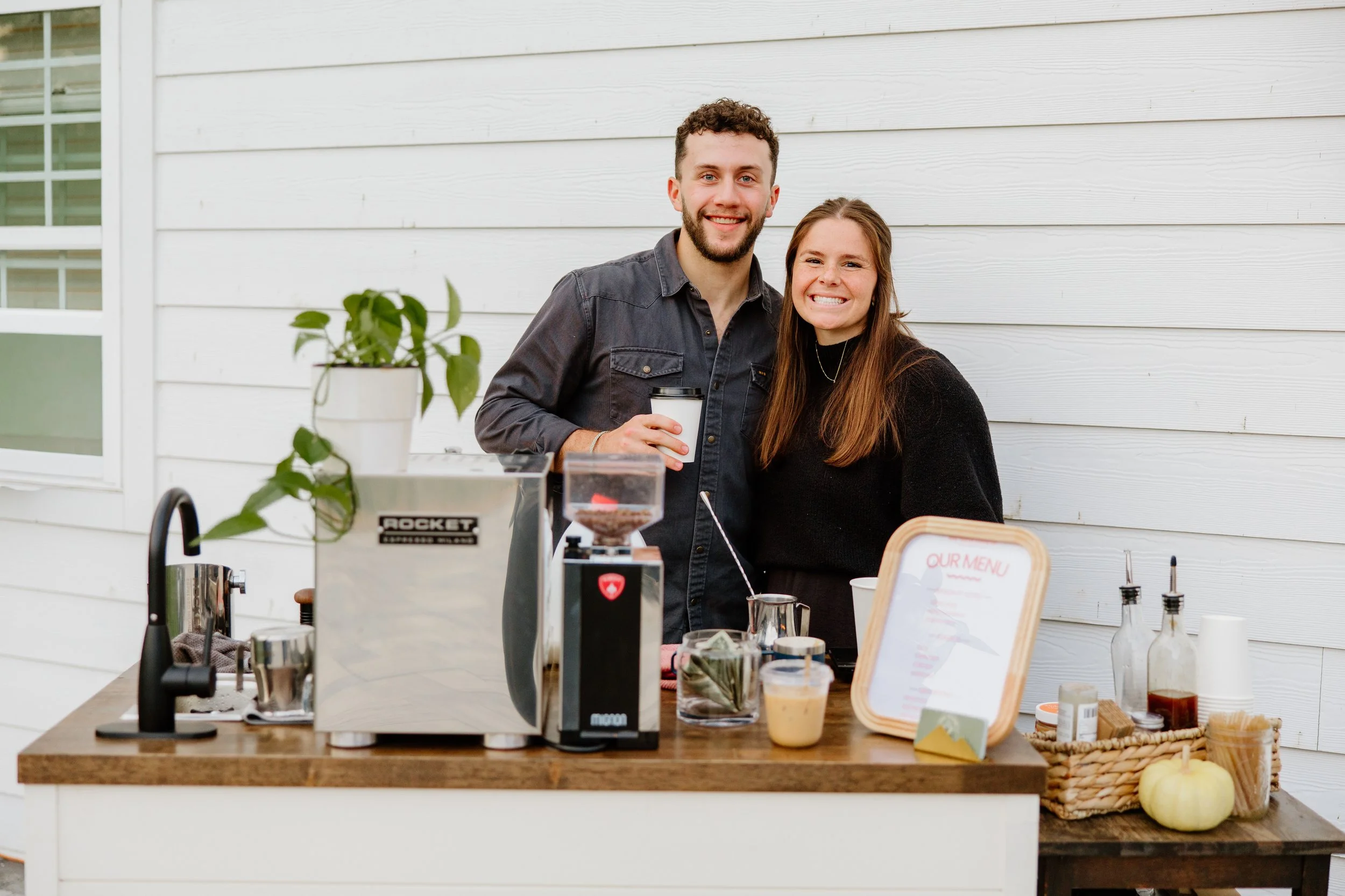 Why More Couples Are Ditching the Open Bar for an Espresso Cart