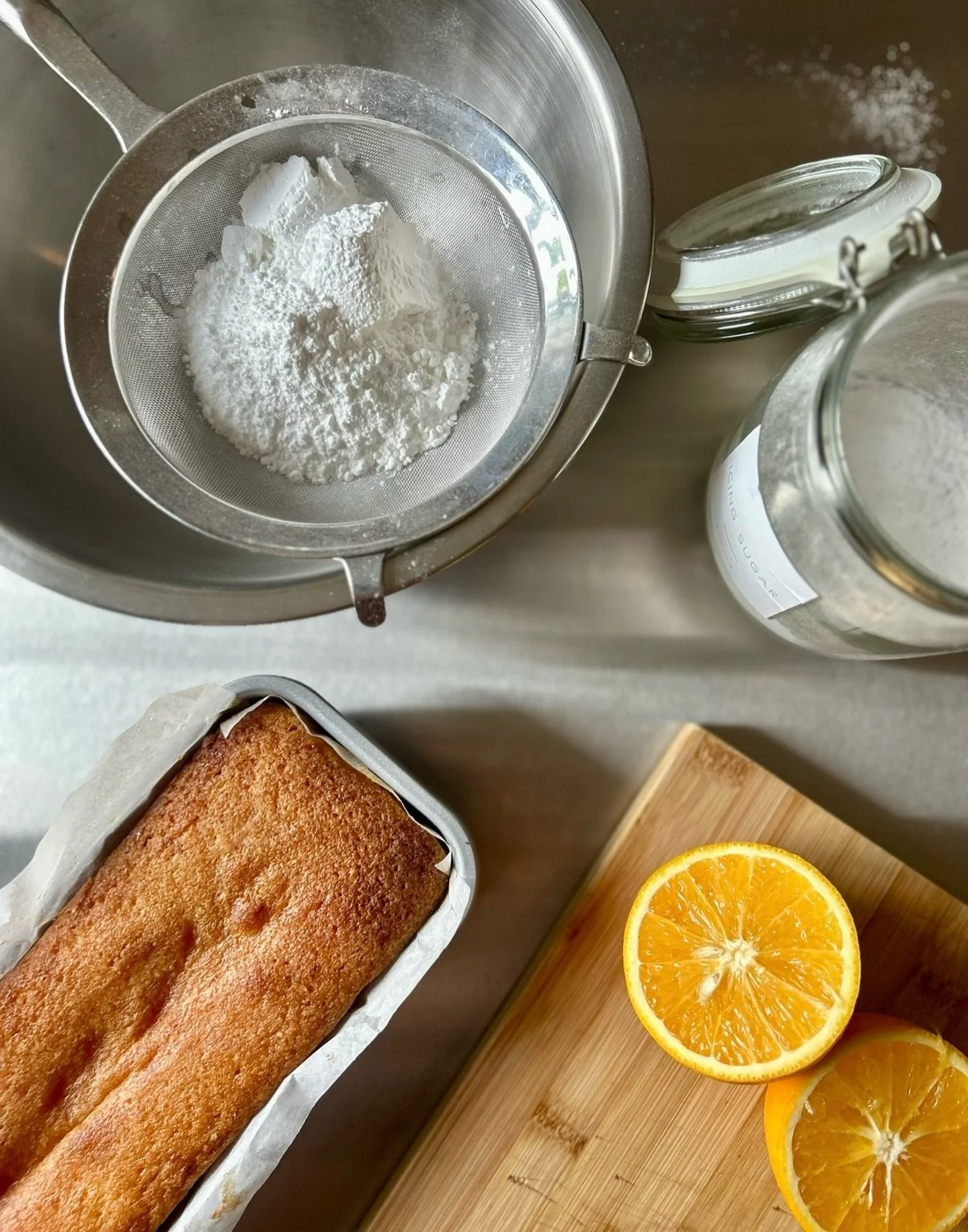 Orange &amp; polenta loaf, fresh from the kitchen 🍊✨

Bright citrus, soft crumb, and just the right amount of sweetness &mdash; made to sit perfectly on your caf&eacute; counter.

If you&rsquo;re looking to offer your customers something a little di