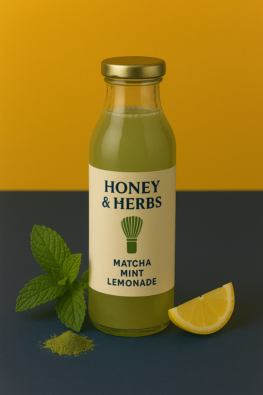 Matcha Mint Lemonade