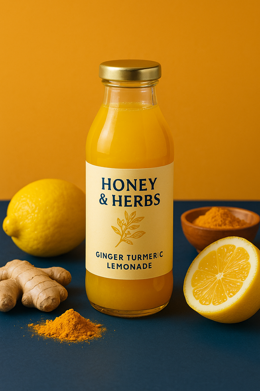 Ginger Turmeric Lemonade