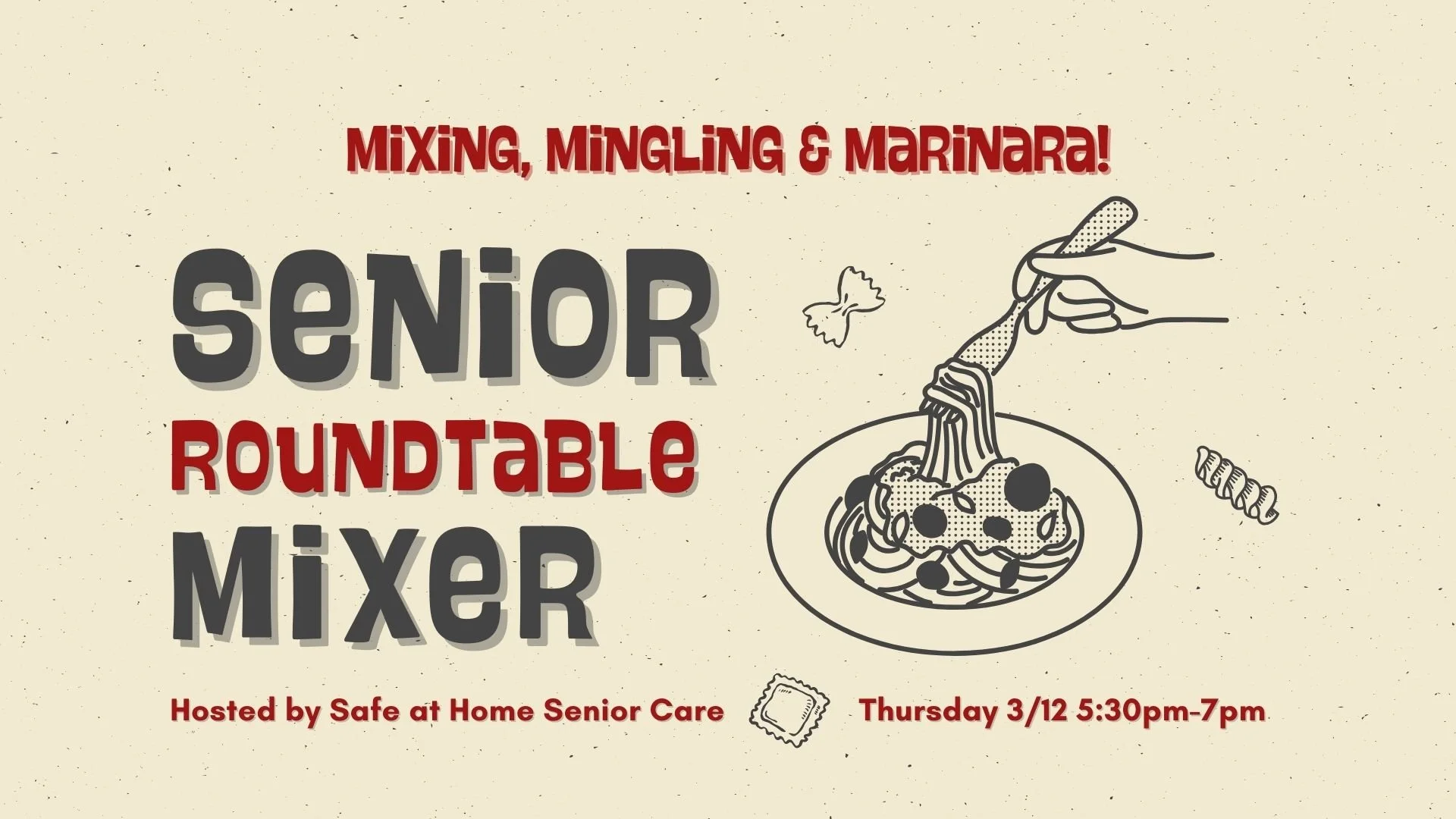 Mixing, Mingling &amp; Marinara!