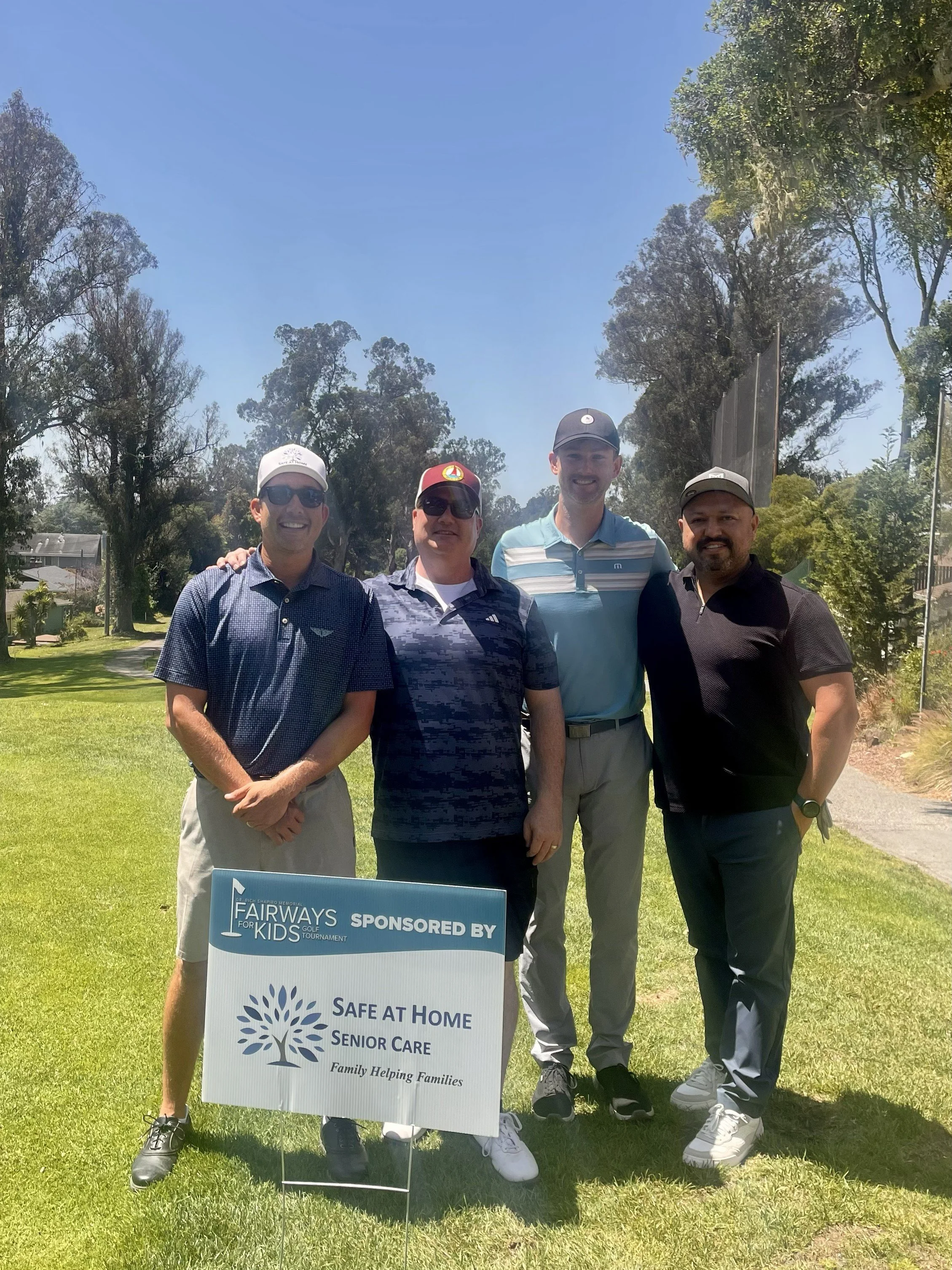 Safe at Home Supports “Fairways for Kids” with Hospice of Santa Cruz
