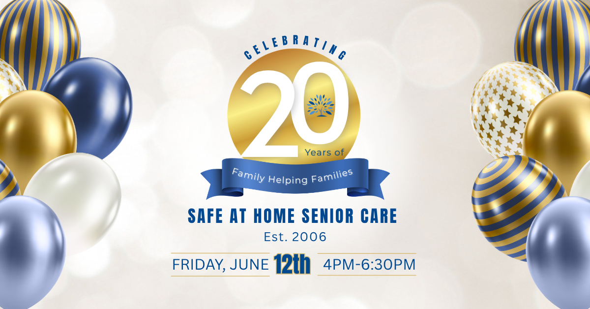 Safe at Home Senior Care Celebrates 20 Years of Family Helping Families