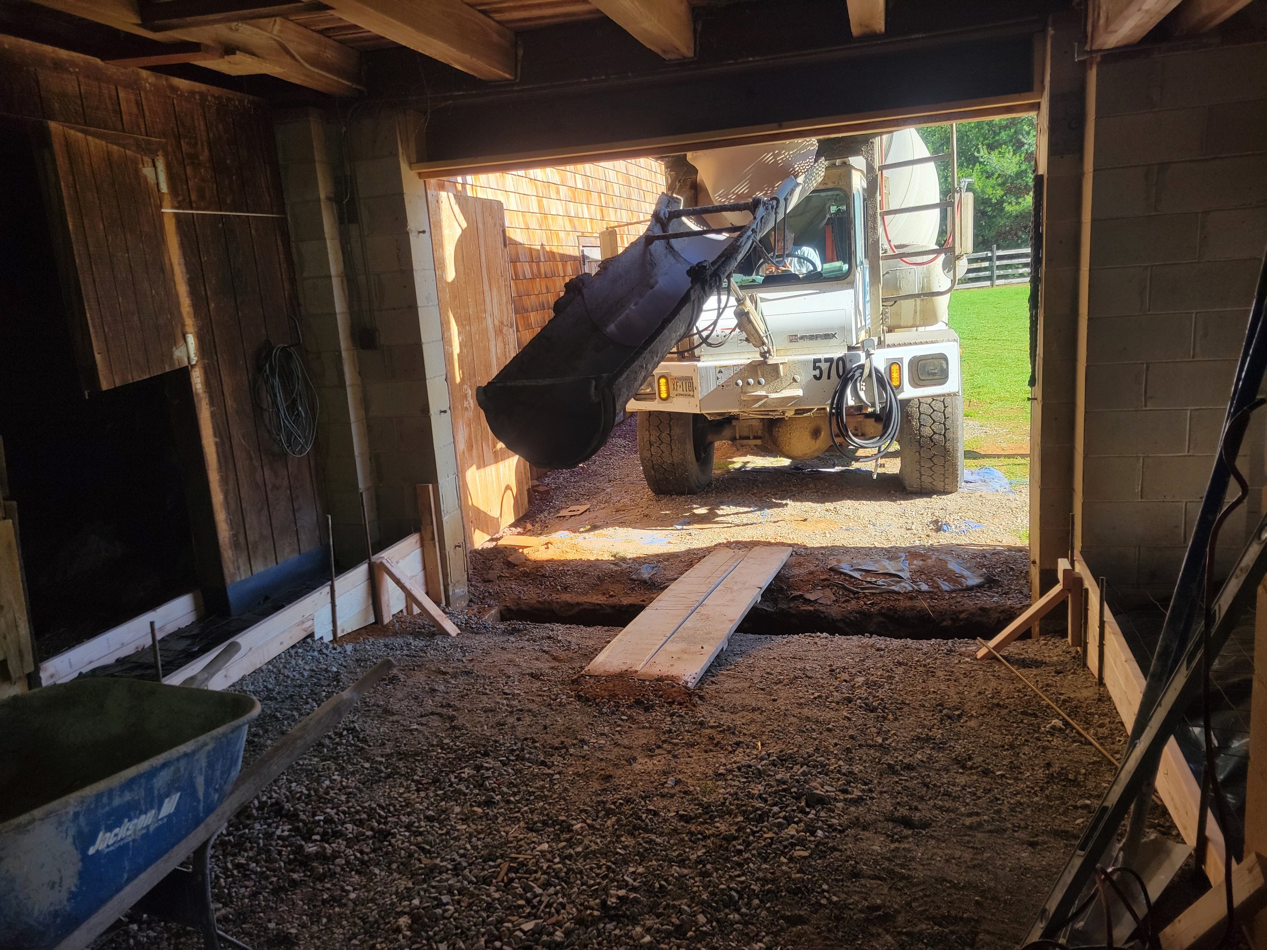 OWNER IS CHECKING PROJECT PROGRESS