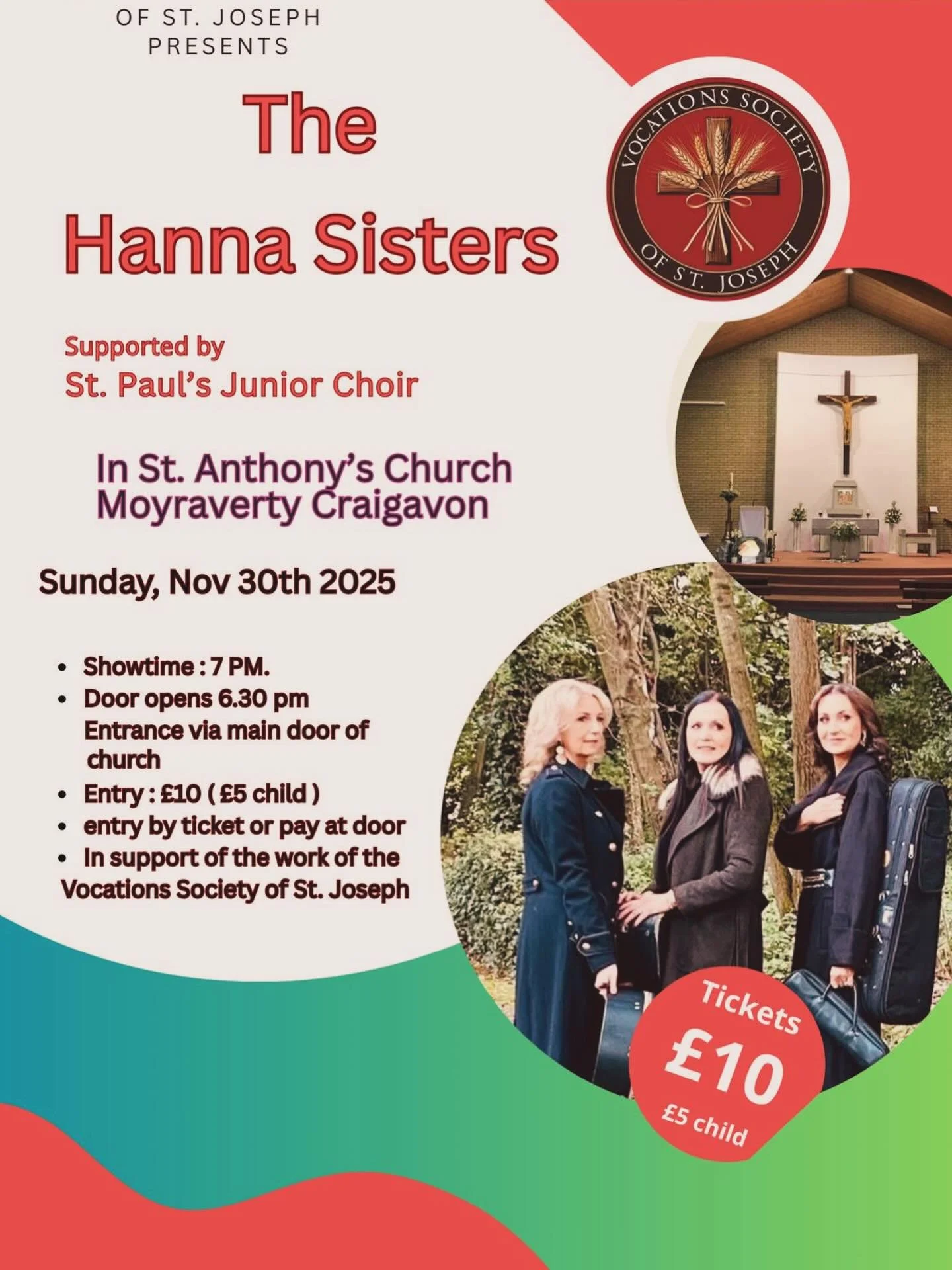 Looking forward to playing in St. Anthony&rsquo;s Church, Craigavon next Sunday. #candlelight #irishmusic #celticmusic