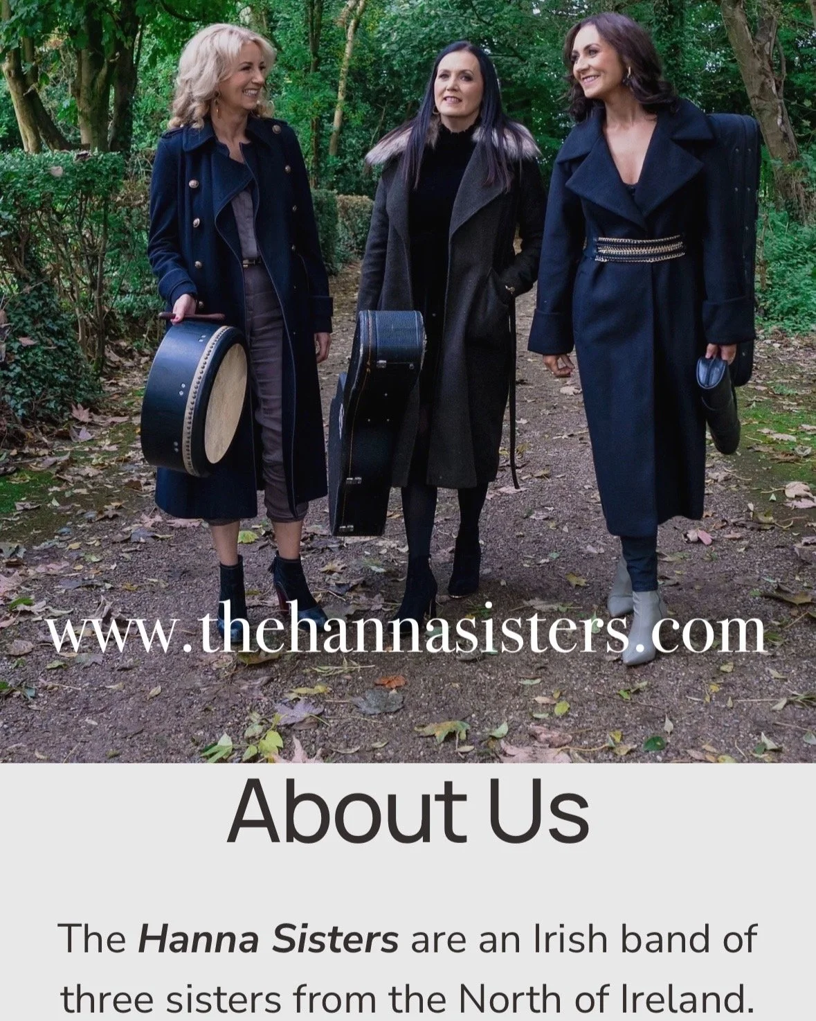 ✨ Our brand new website is live! ✨
Take a look at www.thehannasisters.com and let us know what you think &mdash; we&rsquo;d love your feedback!