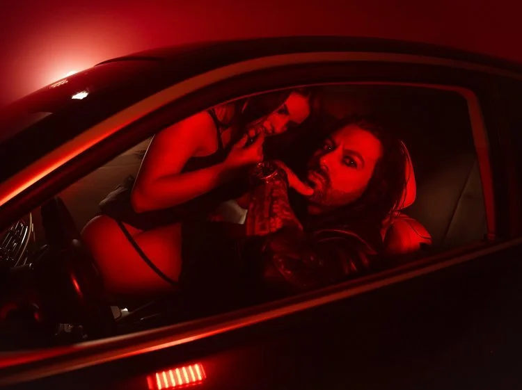 Red-Hot: Capturing Love in a BMW Photoshoot