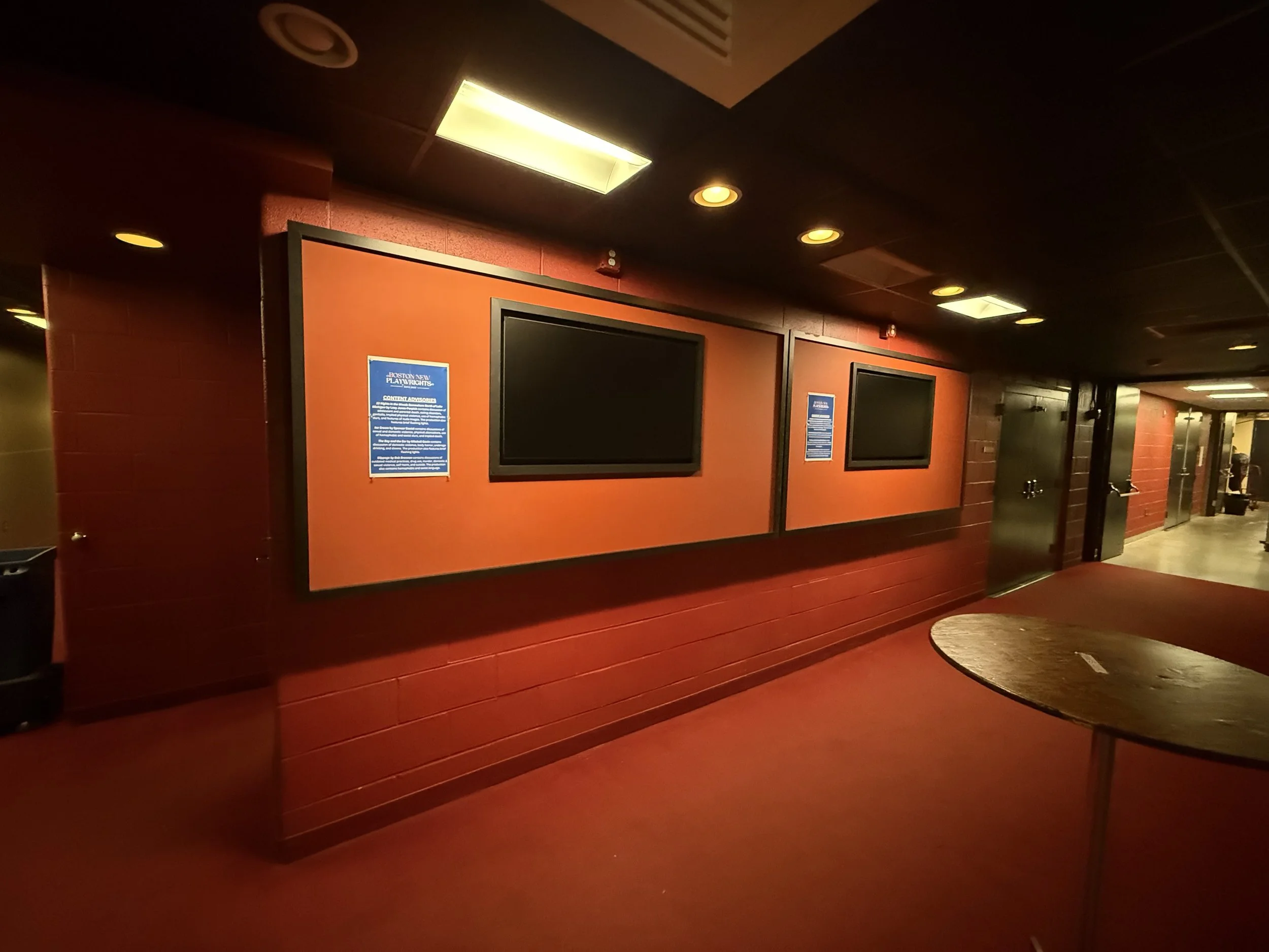 LOBBY BOARD DISPLAYS - Venue: Calderwood Pavillion, Boston, MA