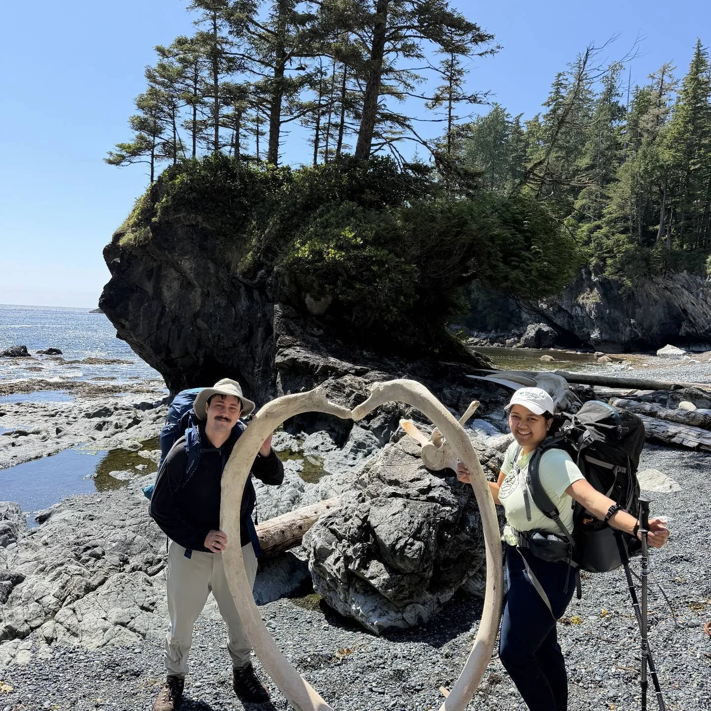 West Coast = Best Coast 🌊
Juan De Fuca ✅
West Coast ✅
North Coast ✅
Nootka ✅

Last week the West Coast trail had to be evacuated because of heavy rain and today Beano Creek on the Nootka trail was impassable.

This unusual weather is happening becau