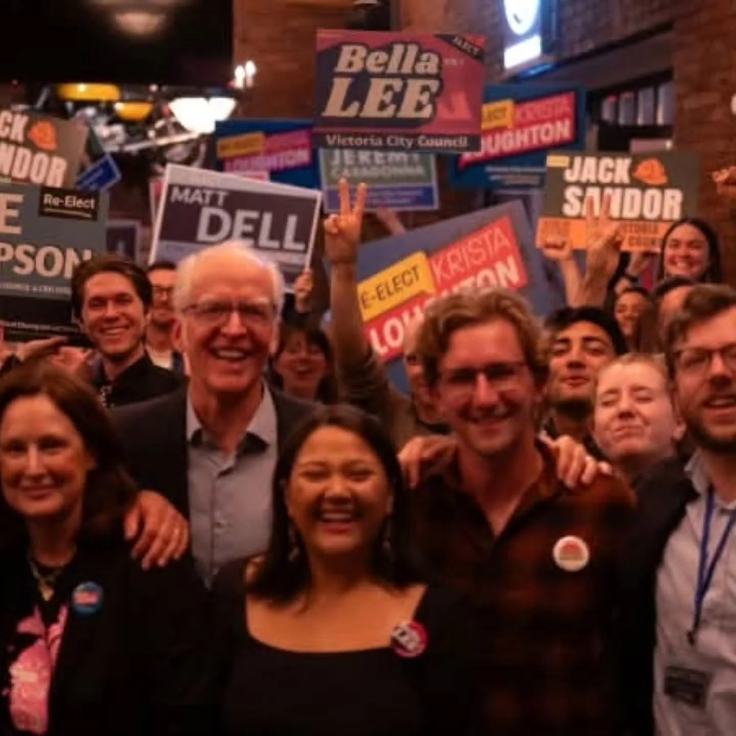 With 15 days to go it was so fun to get to together and celebrate the last two weeks of the campaign! This is a group who cares about housing, transit, climate change, arts, and recreation. Voting starts next week!