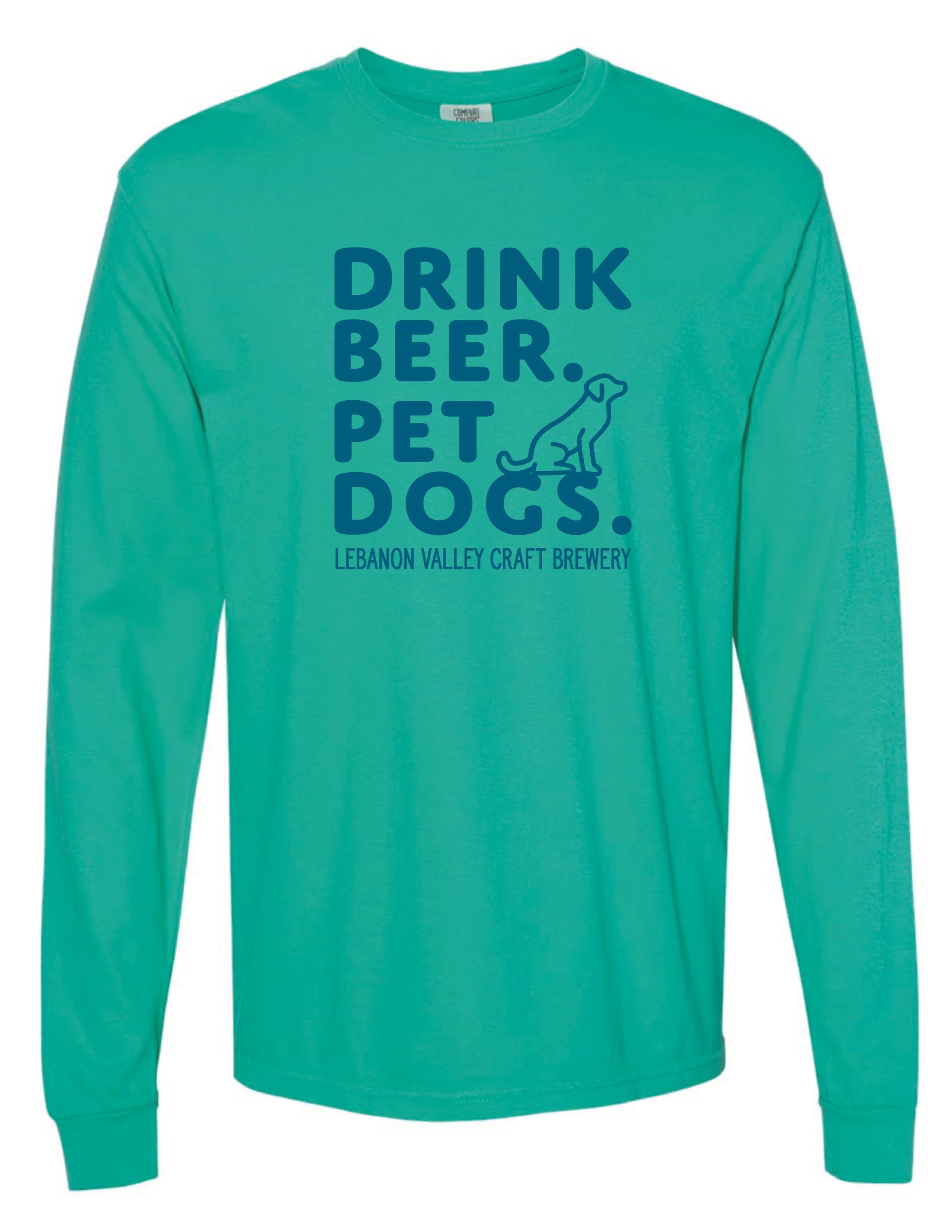 LVCB: Drink Beer. Pet Dogs. Island Green & Denim