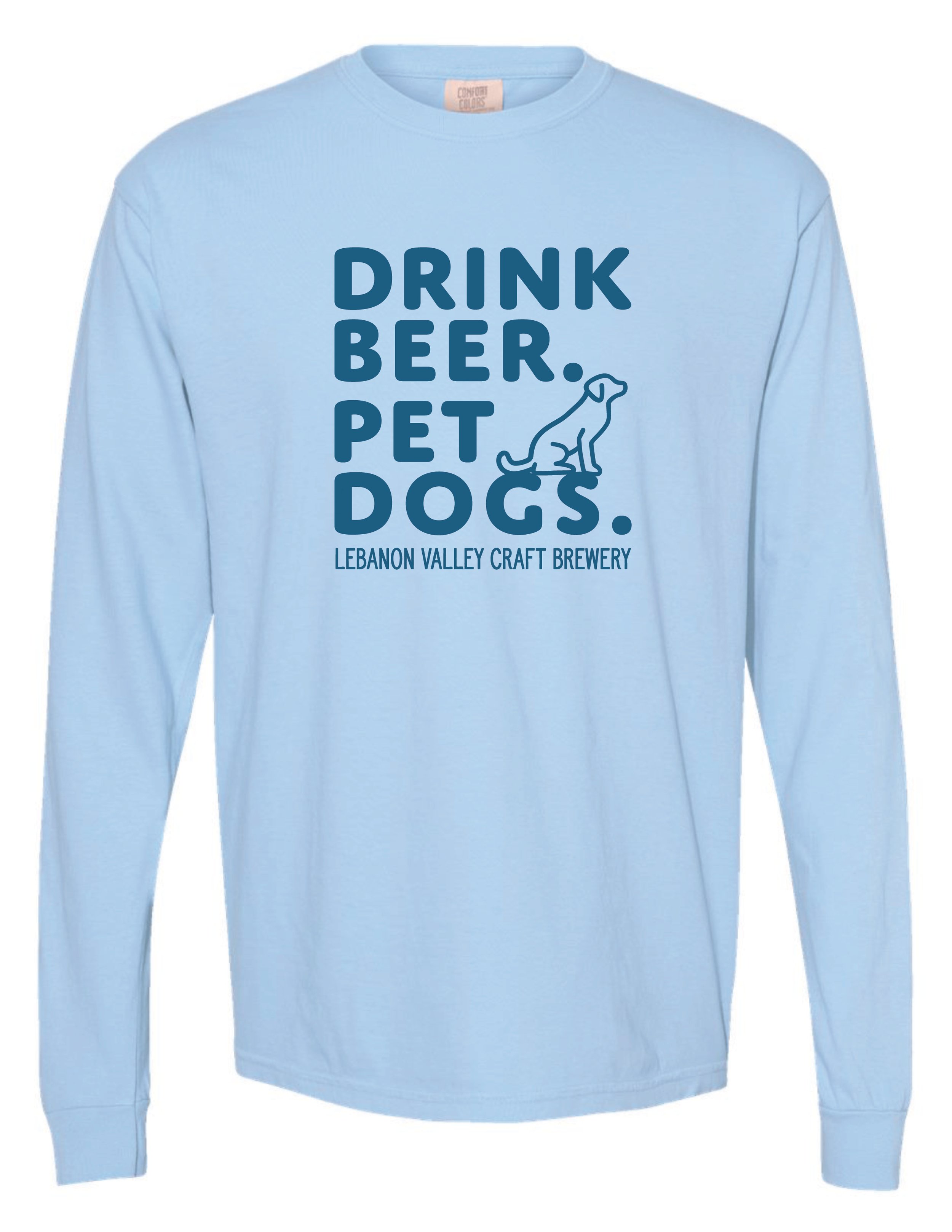 LVCB: Drink Beer. Pet Dogs. Hydrangea & Denim