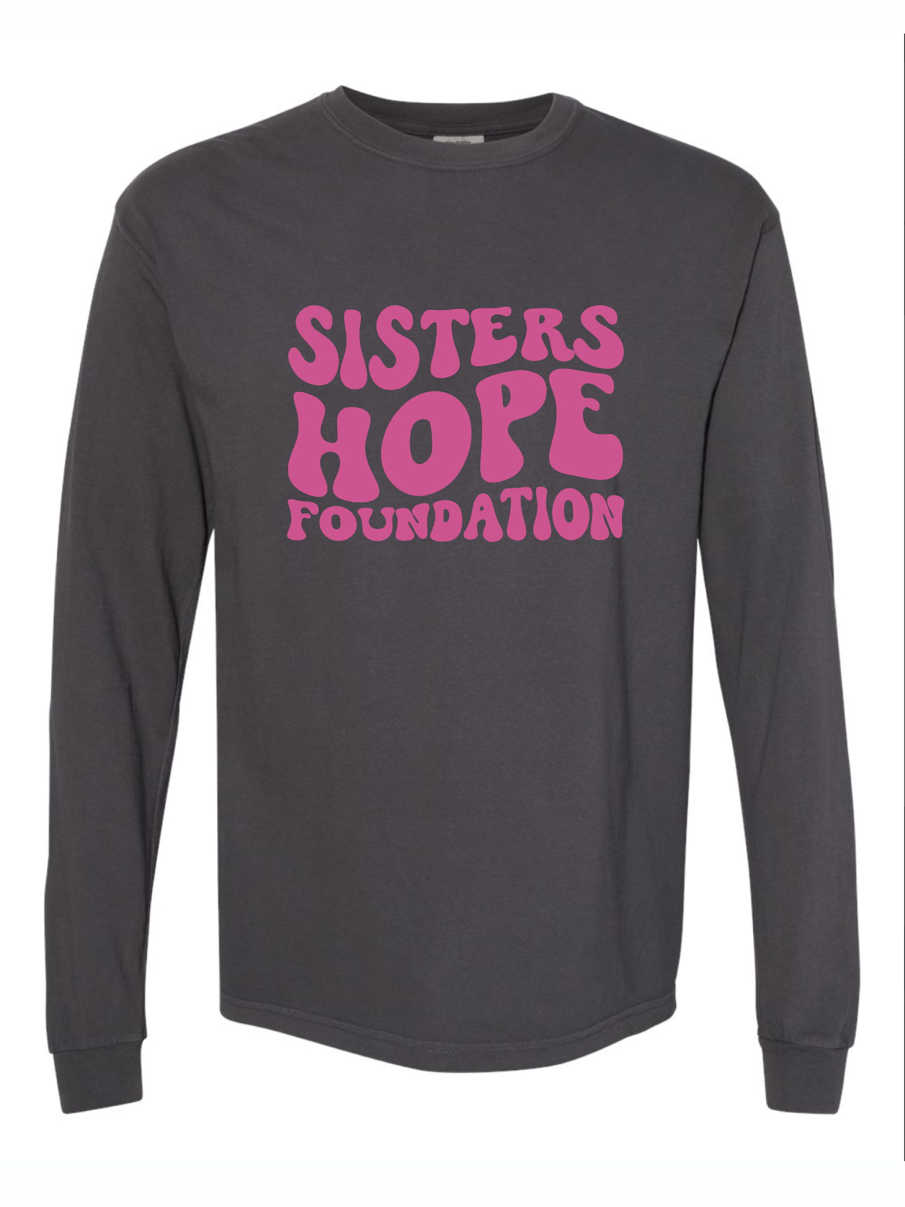 SHF: Logo Long Sleeve Graphite