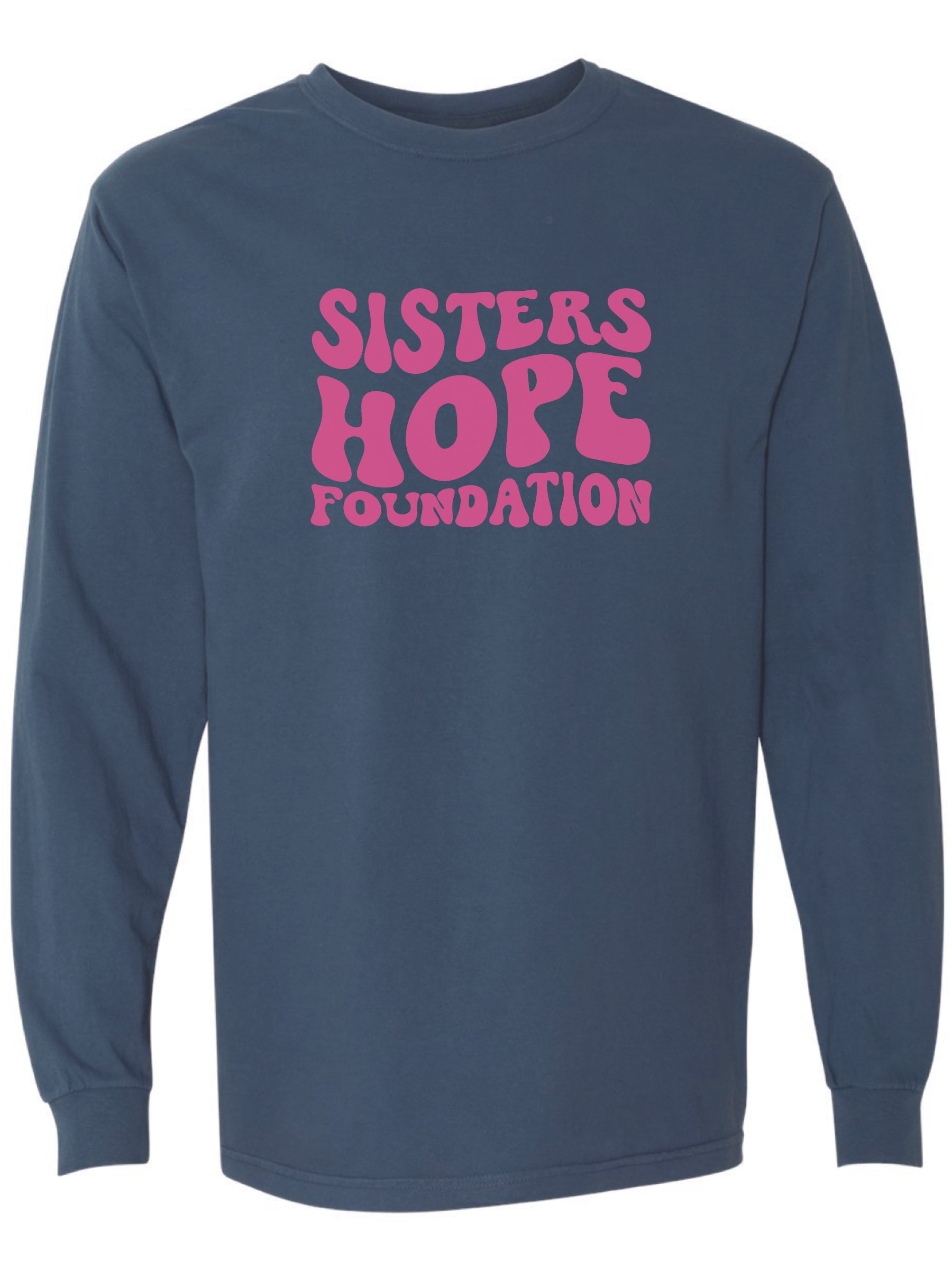 SHF: Logo Long Sleeve Navy