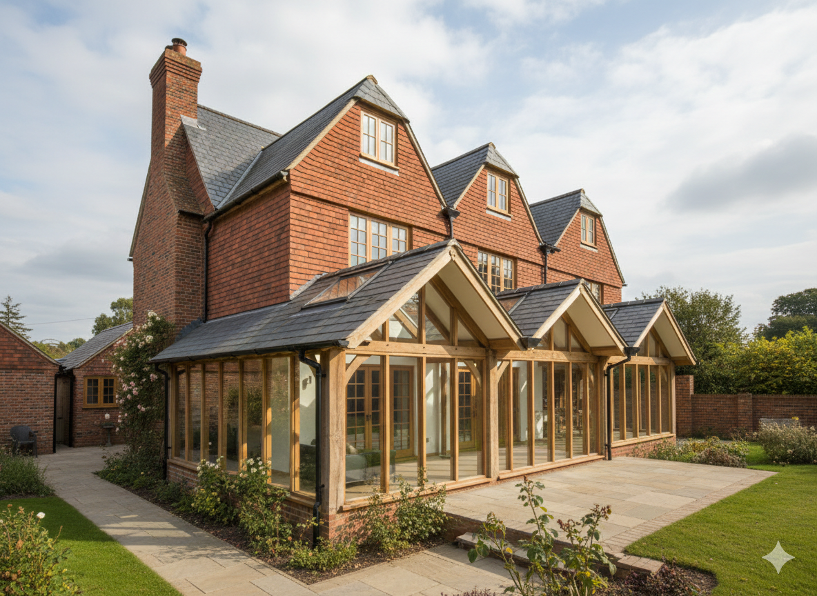 Grade 2 farmhouse arhcitectural concept