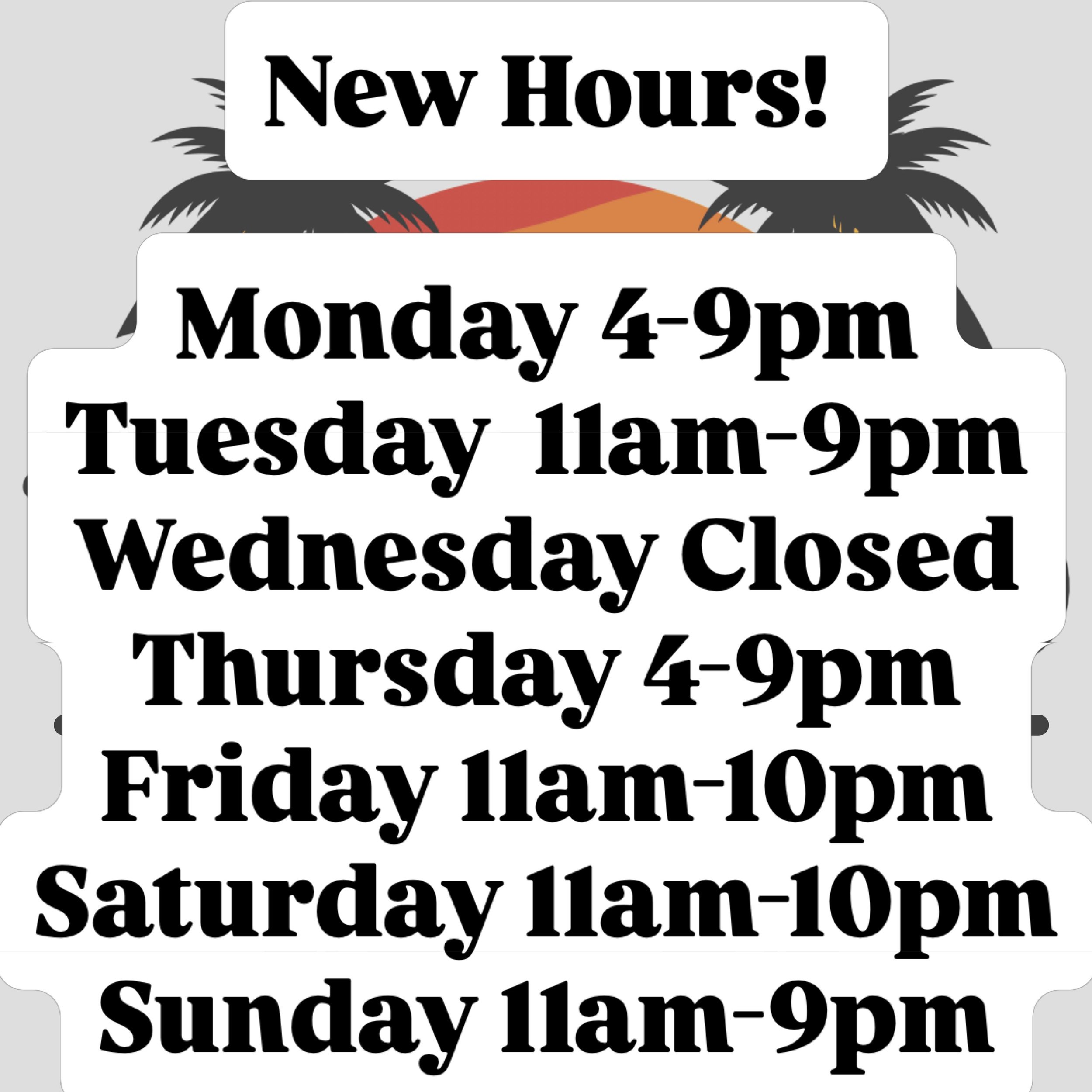 Calling all Taco Tuesday 🌮 Lovers! We have extended our hours on Tuesday and will now be open for lunch! 🫶🏼