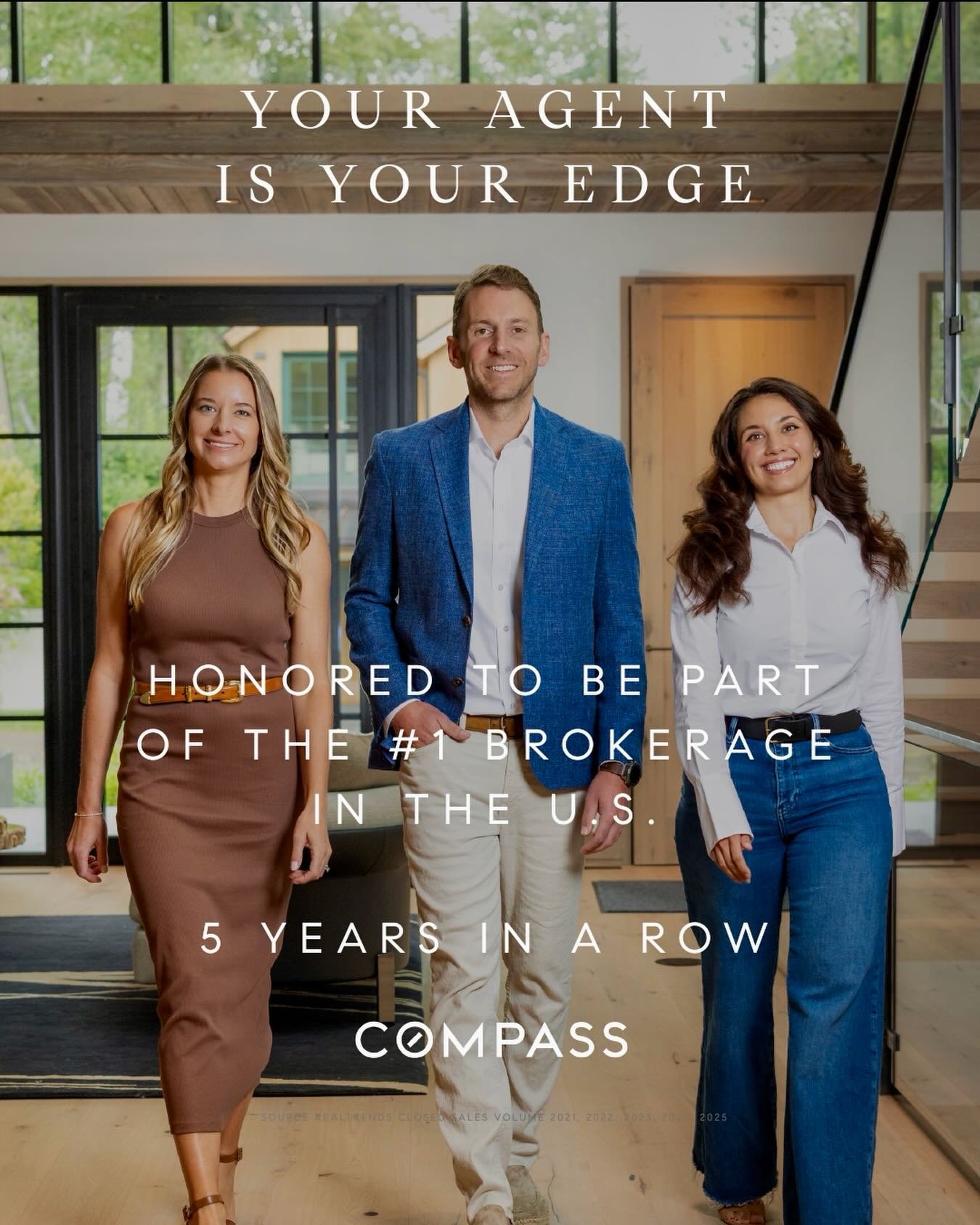 Five consecutive years as the top brokerage in the nation. What an incredible accomplishment! We&rsquo;re proud to carry out careers with such an innovative company. 
&bull;
&bull;
&bull;
#aspen #compass #realestate #number1 #nation
