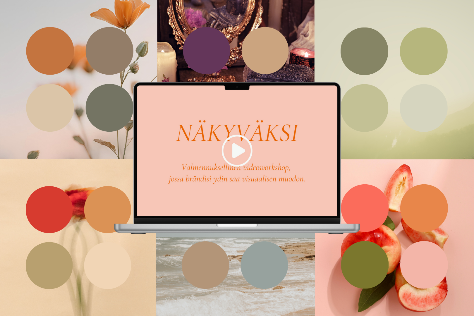 Näkyväksi -valmennuksellinen videoworkshop + Visuaalinen tyylipaketti
