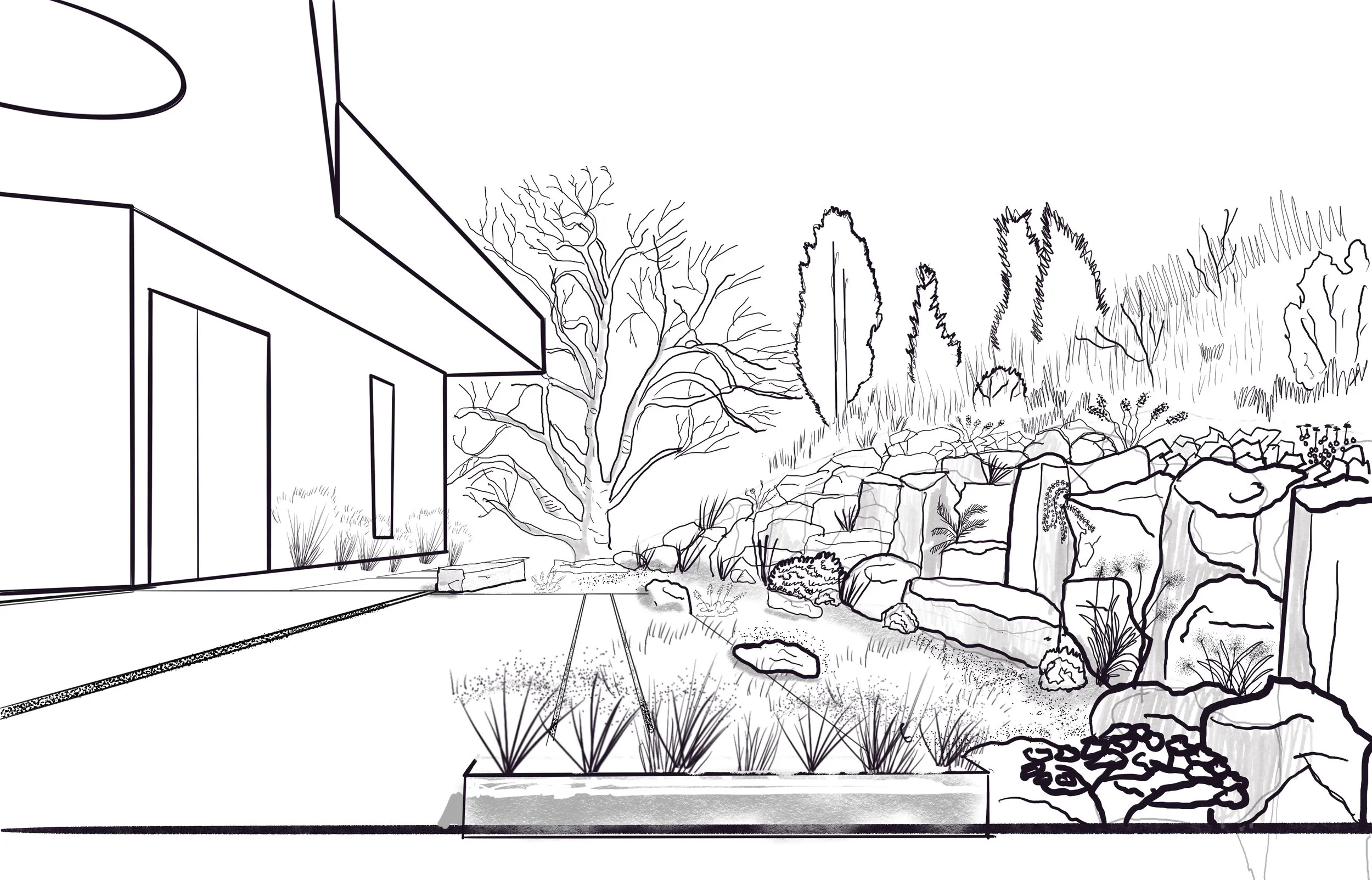 Design Build Garden Design, Columbia River Gorge, Garden Riot Designs