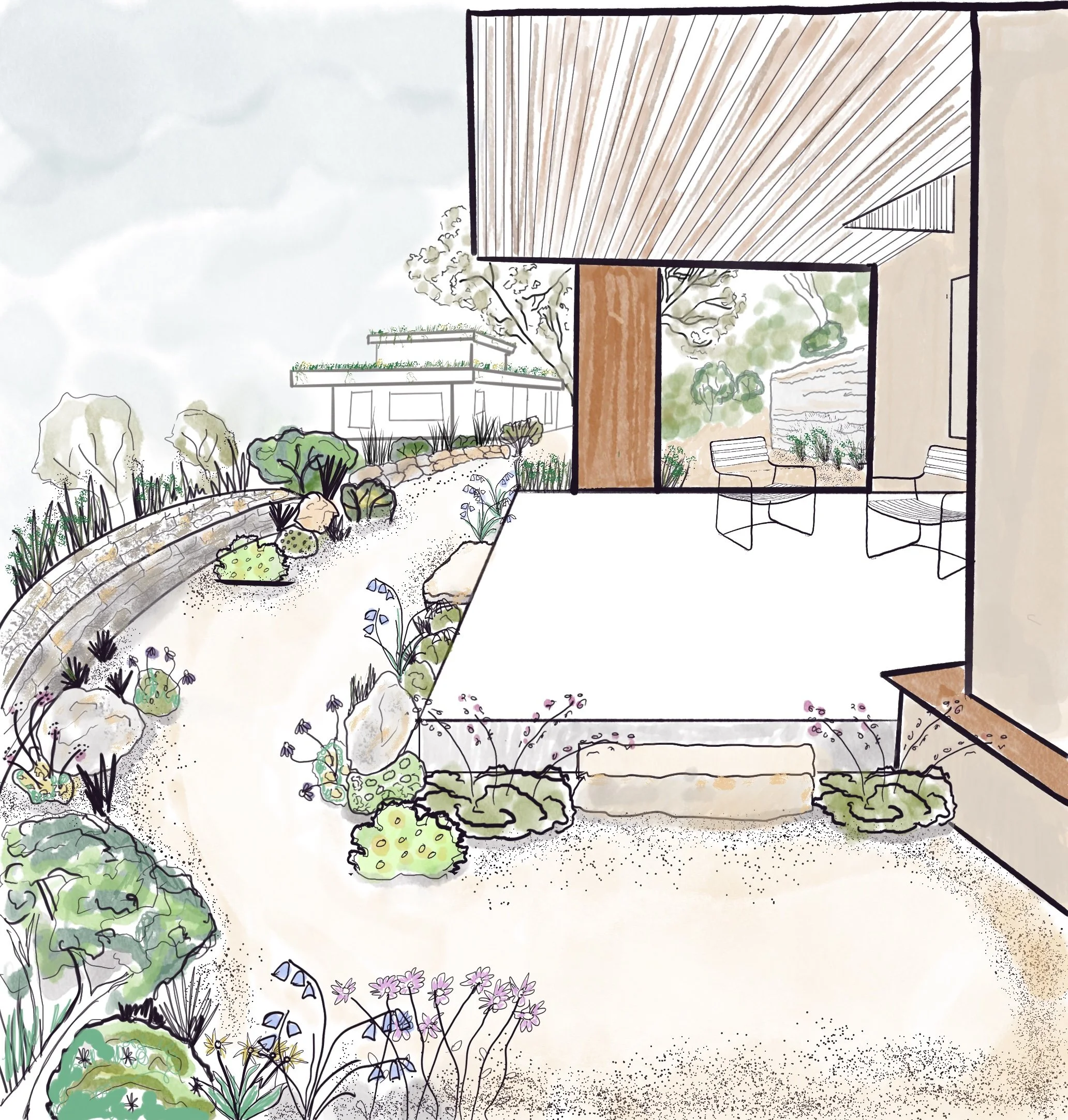 Design Build Garden Design, White Salmon Washington, Garden Riot Designs