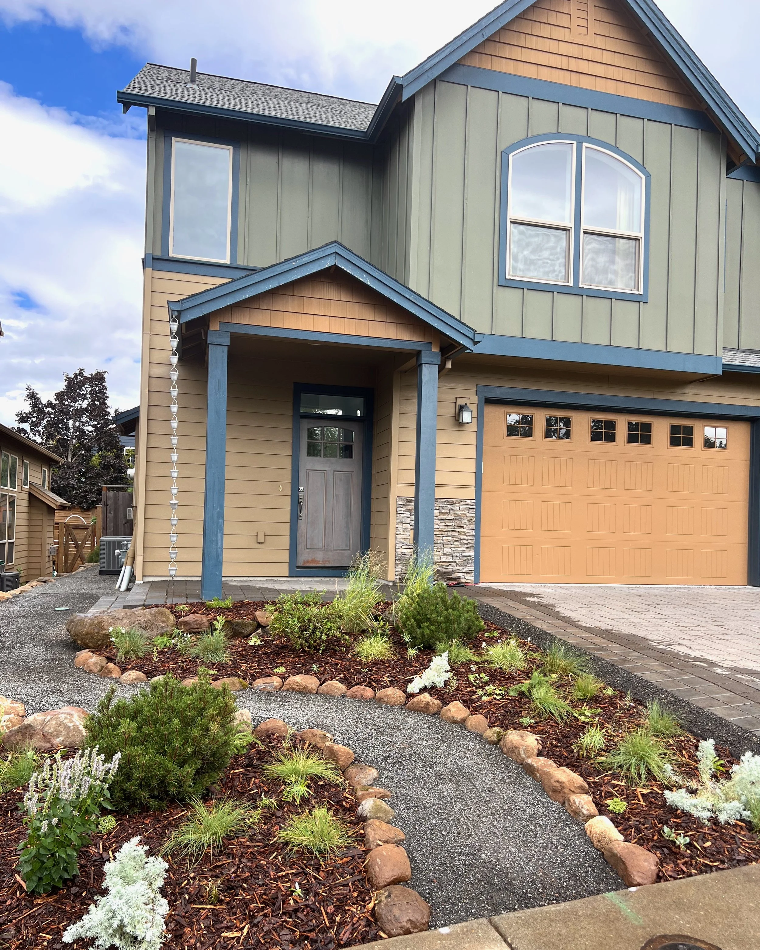 PNW native landscape design with artemisia by Garden Riot Designs, Hood River 