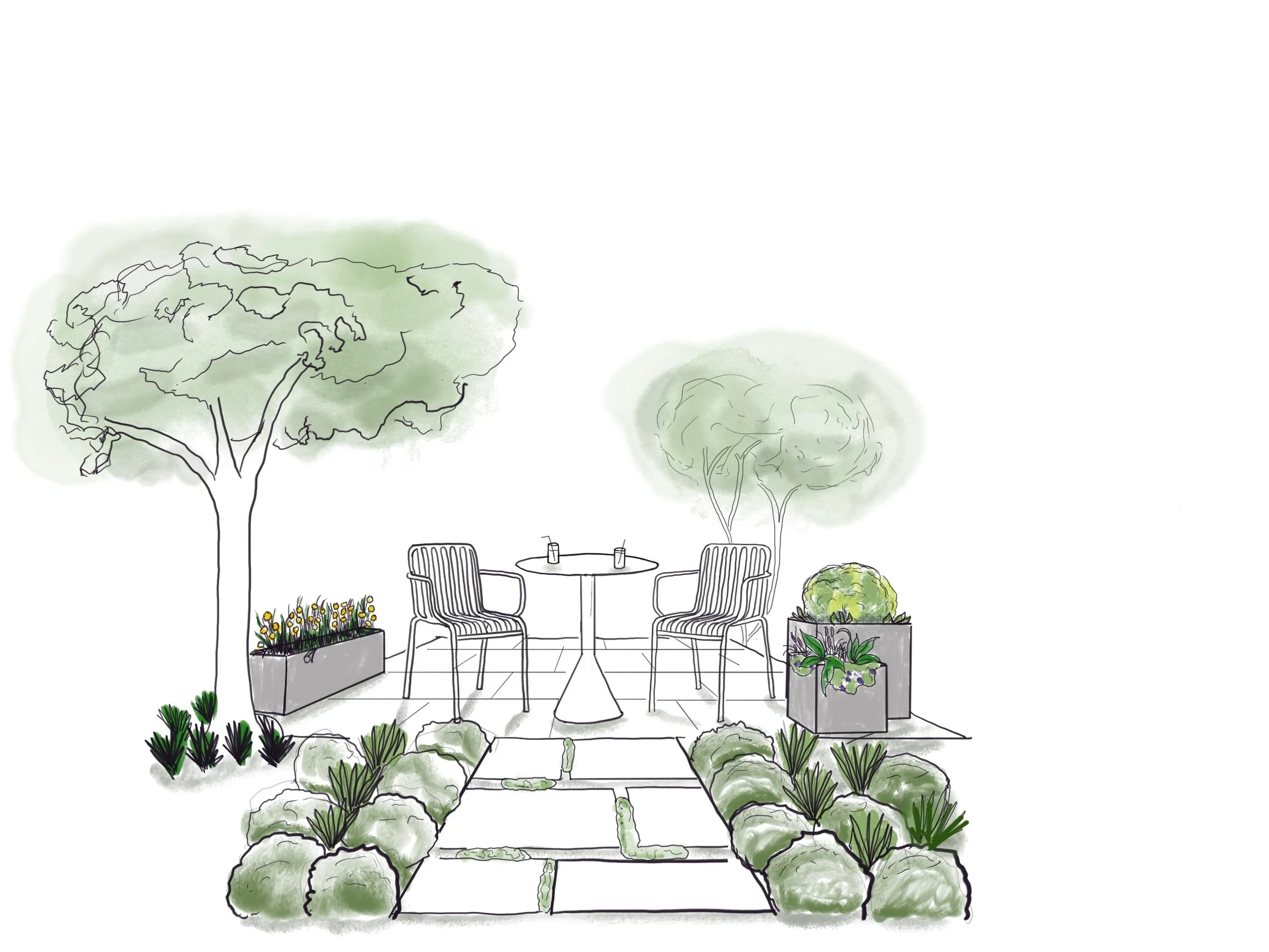 Phase 2 Design, Design Build Garden Design, White Salmon Washington, Garden Riot Designs