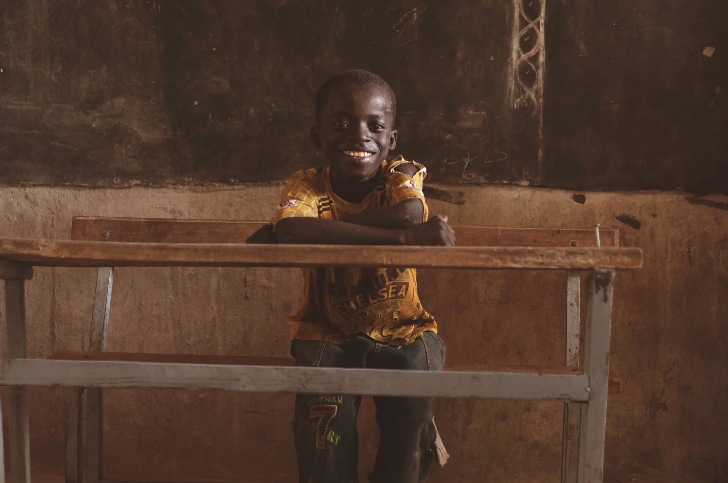 Students supported through Walk in the Light International education program in Burkina Faso