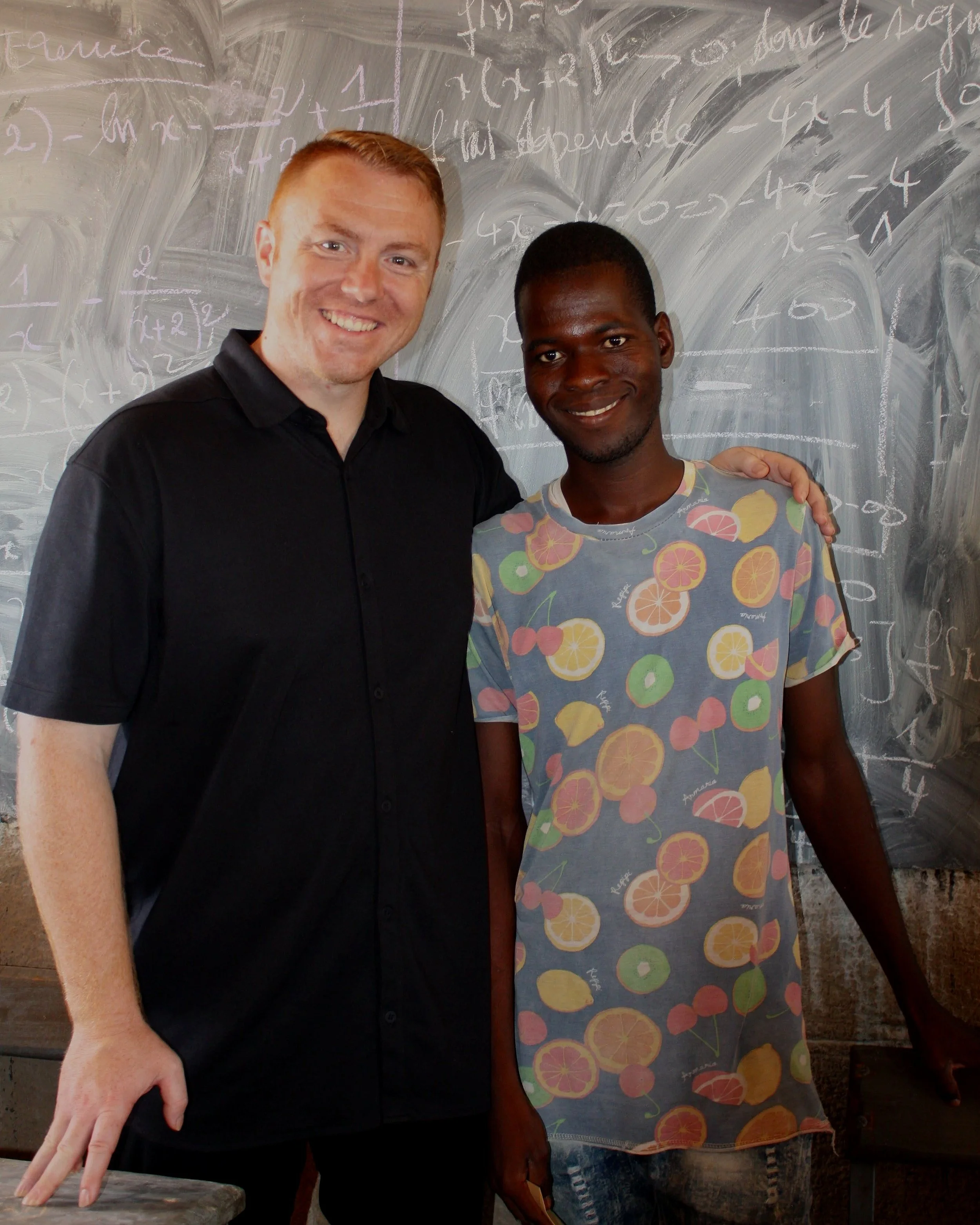 Students supported through Walk in the Light International education program in Burkina Faso