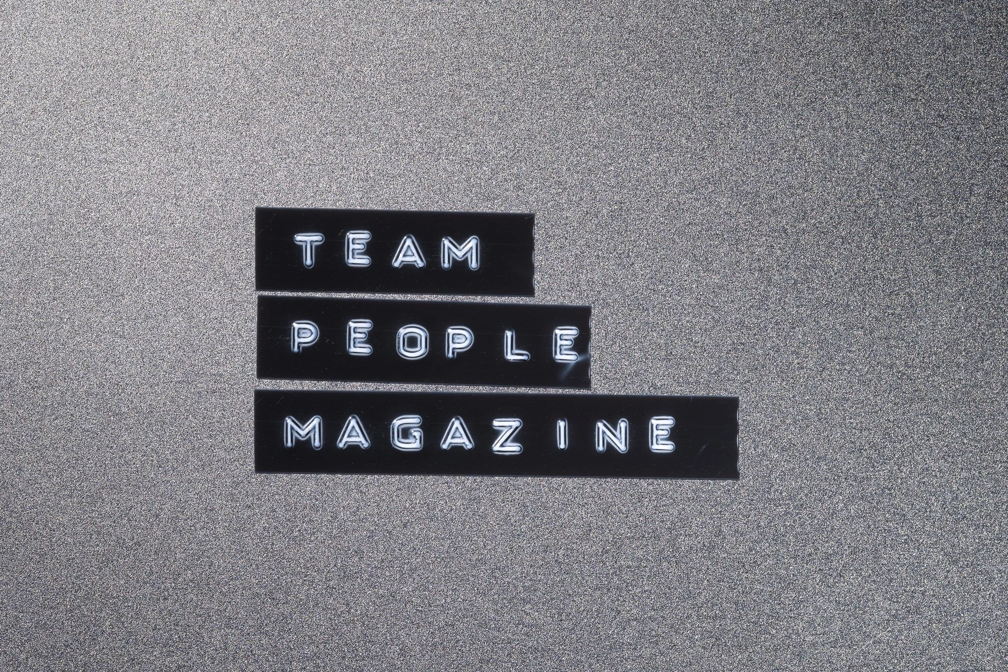 Logo of Team People, Berlin-based art publication