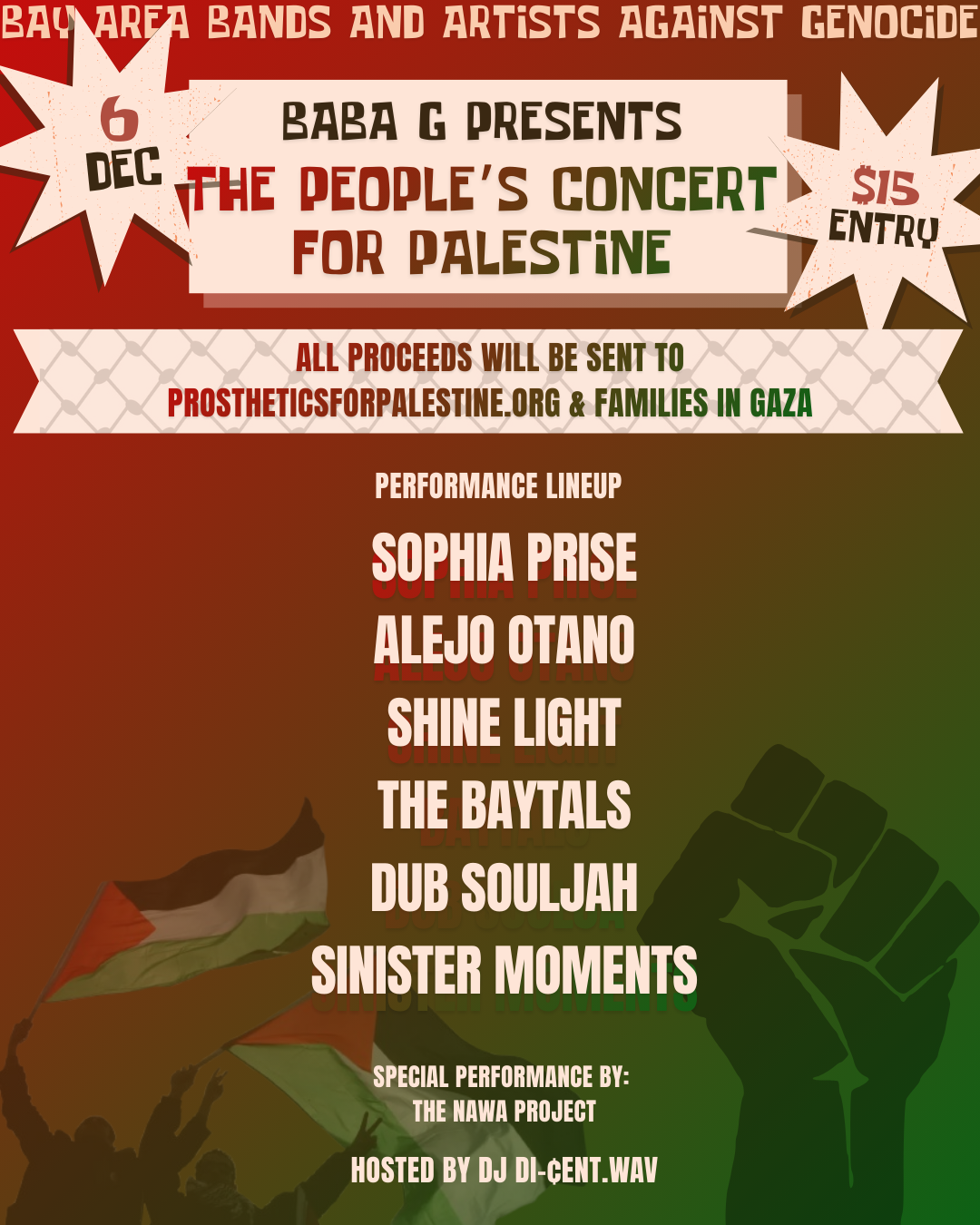 The People’s Concert for Palestine