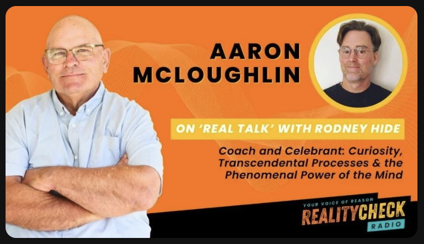Aaron and Rodney Hide talk about the mind on Reality Check Radio 