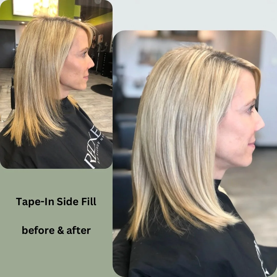 Tape-In Hair Extension Side Fill