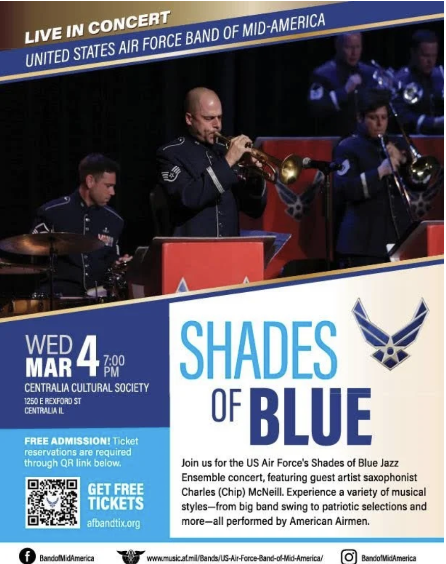 Shades of Blue Jazz Ensemble Concert