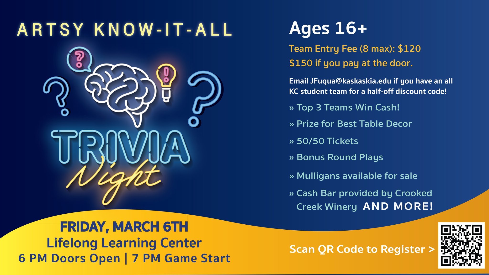 Artsy Know-It-All Trivia Night