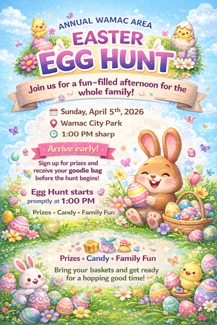 Wamac Easter Egg Hunt