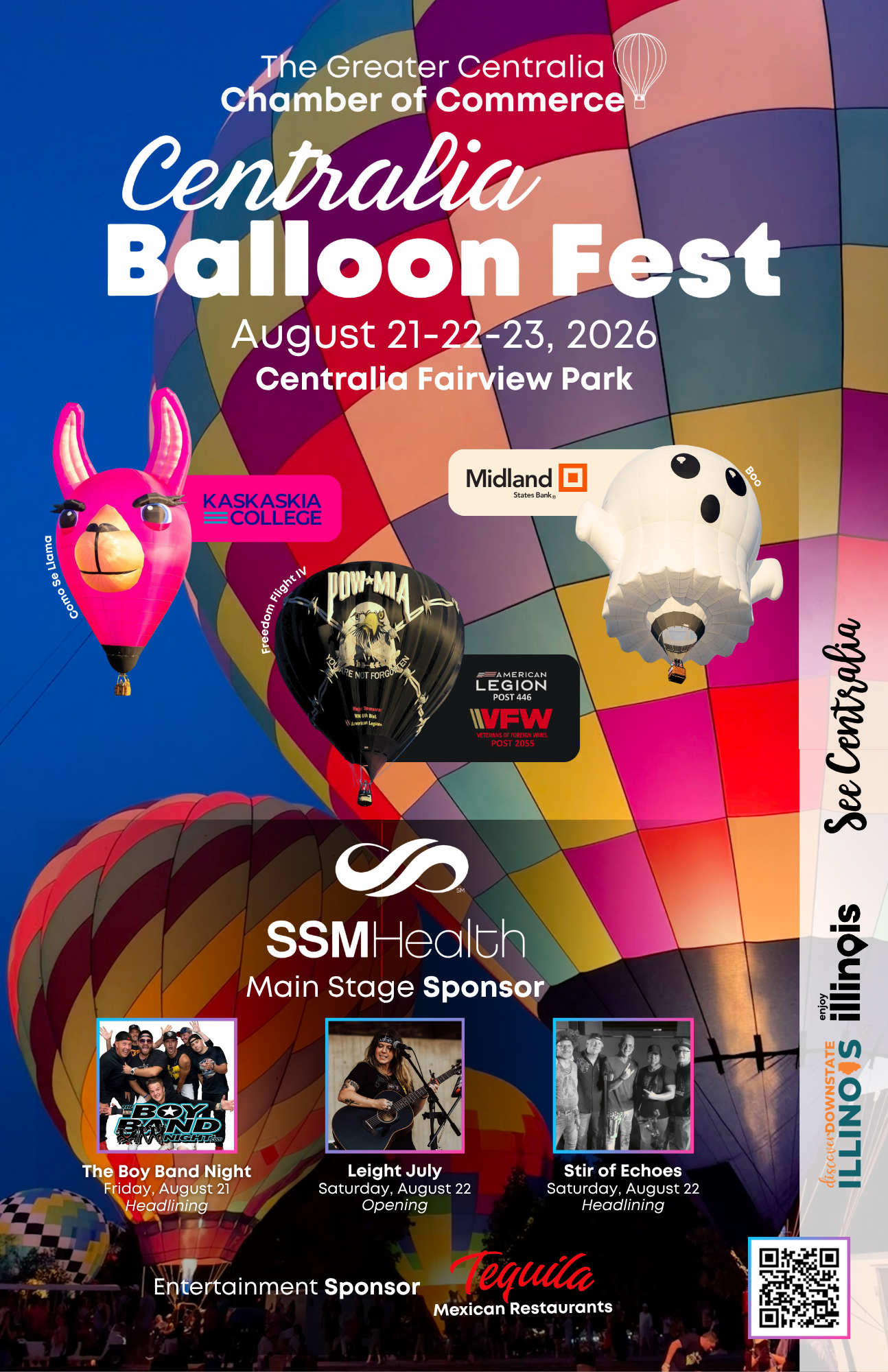 Centralia Balloon Fest Returns August 21–23 with a New Location and Free Admission