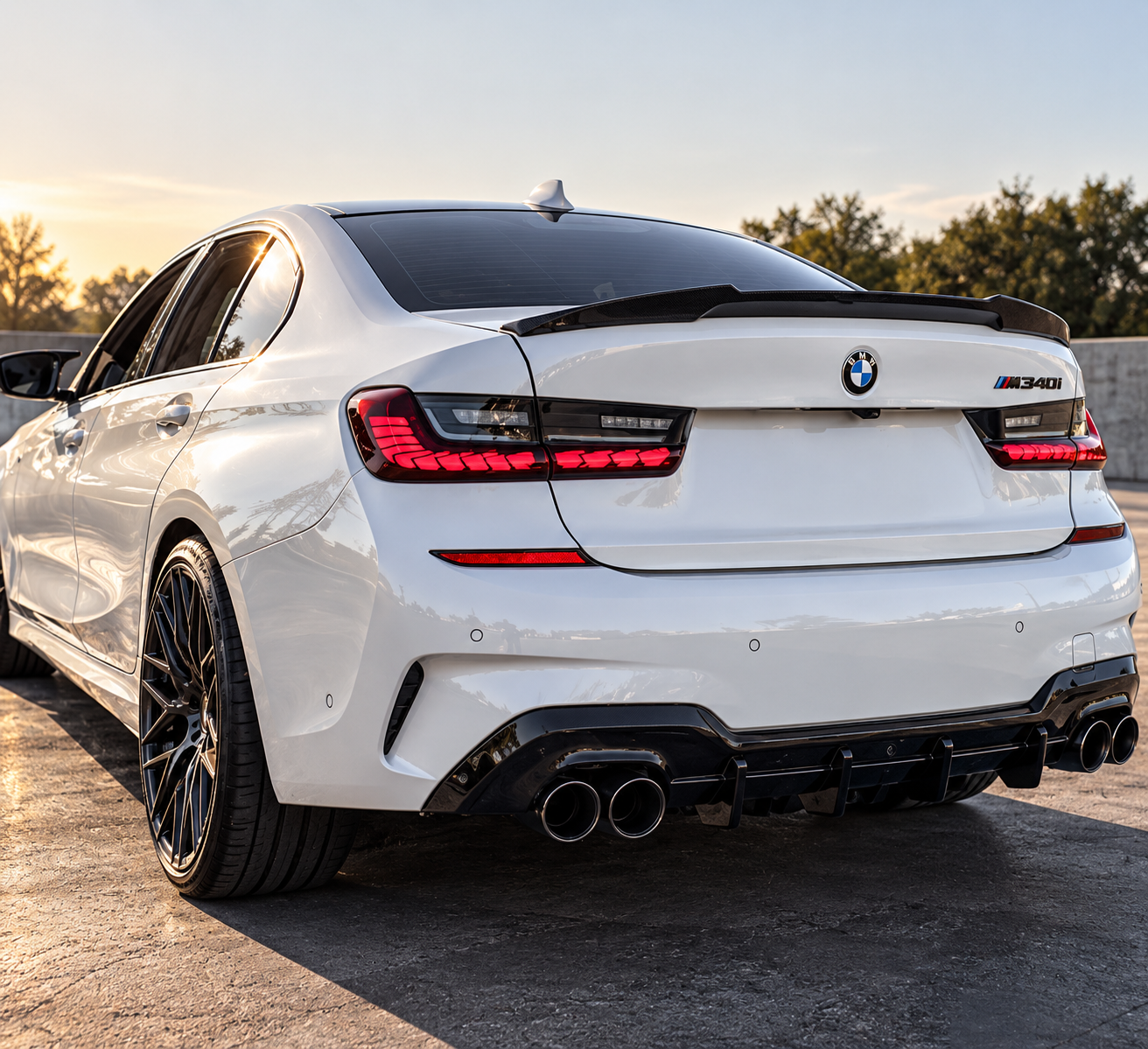 G20/G80 M4-Style Trunk Spoiler V2