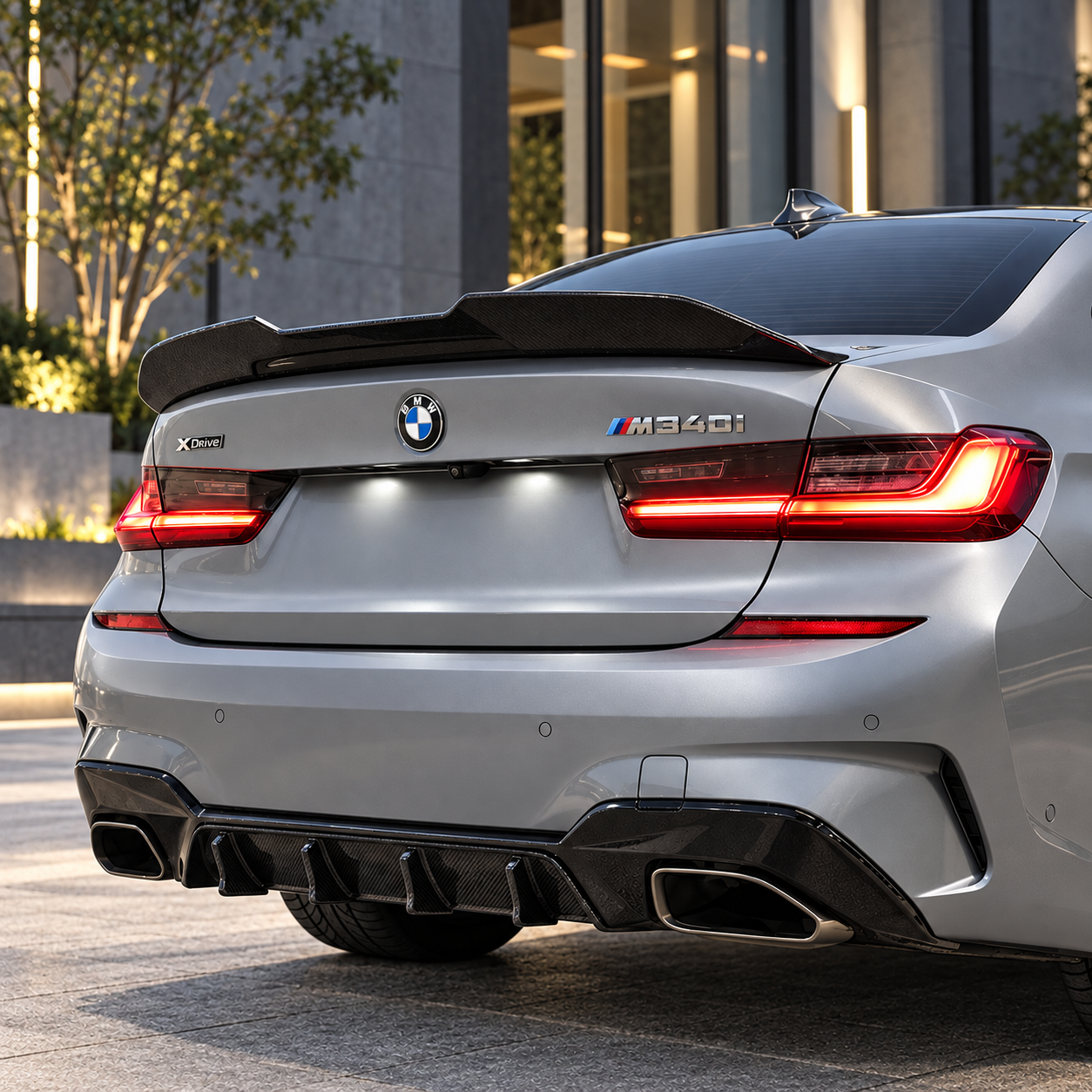 G20 M340i Pre-LCI M Performance-Style Rear Diffuser V1