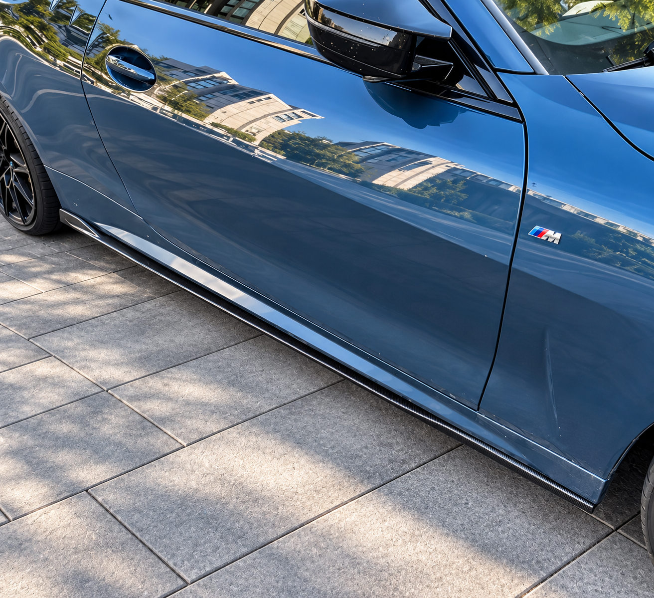 Blue BMW M-Series on Modern Pavers.png