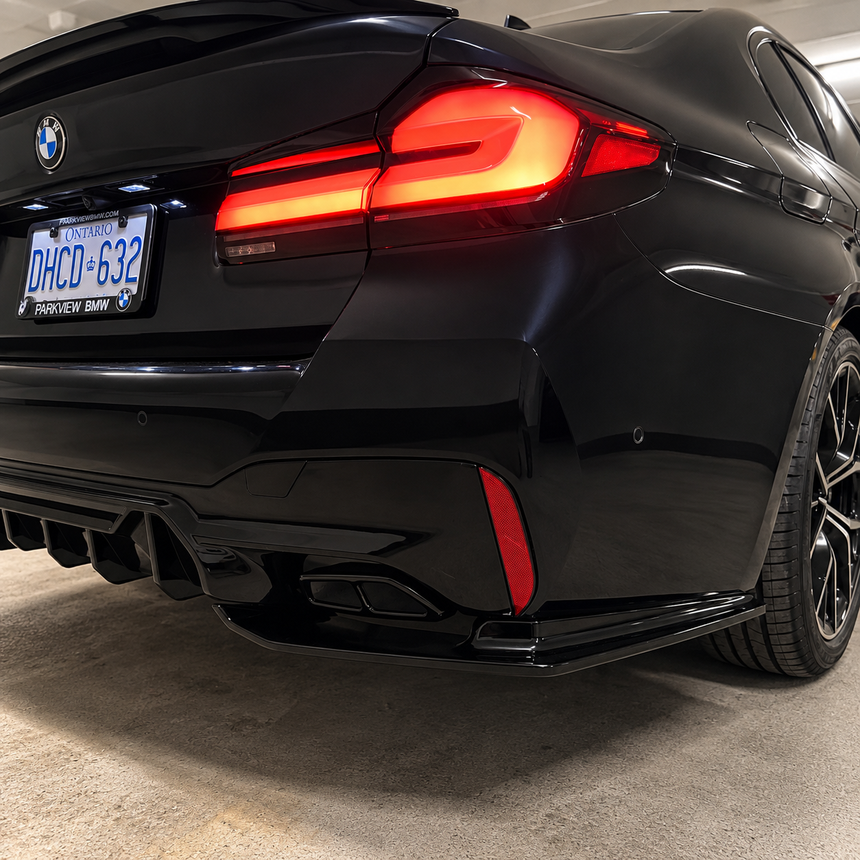 G30/F90 MP-Style Rear Side Splitters