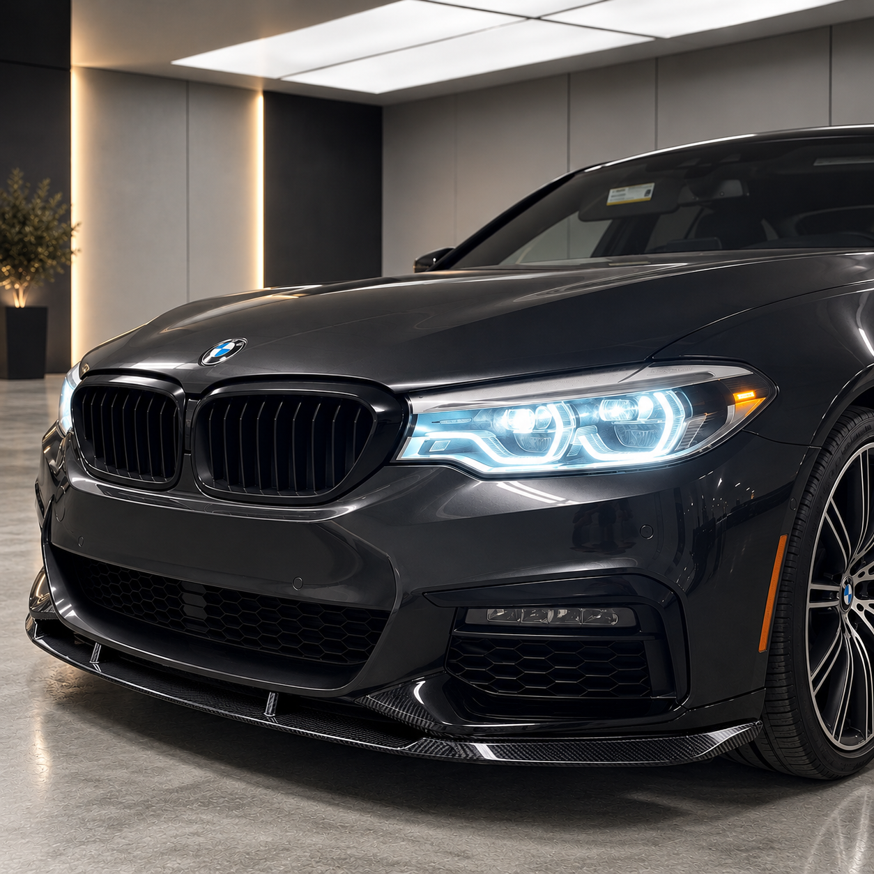 G30 Pre-LCI M-Style Front Lip V1